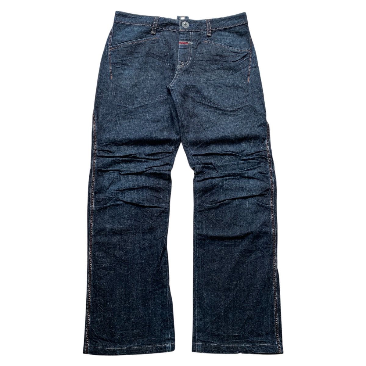 Marithe + Francois Girbaud Le Jean De Marithe Francois Girbaud Denim Pants Size US 34 / EU 50 - 1 Thumbnail