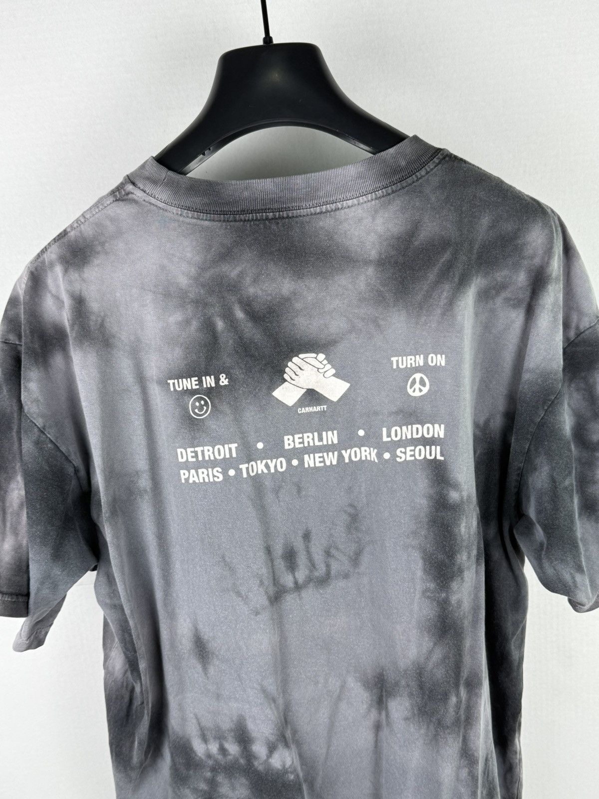 Carhartt Wip Carhartt WIP Tie-Dye Global Pocket Tee Size US M / EU 48-50 / 2 - 5 Thumbnail