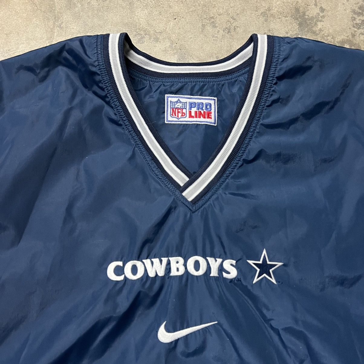 NFL × Nike × Vintage Vintage 90’s NFL Dallas Cowboys Nike Reversible Jacket Size US XL / EU 56 / 4 - 7 Thumbnail