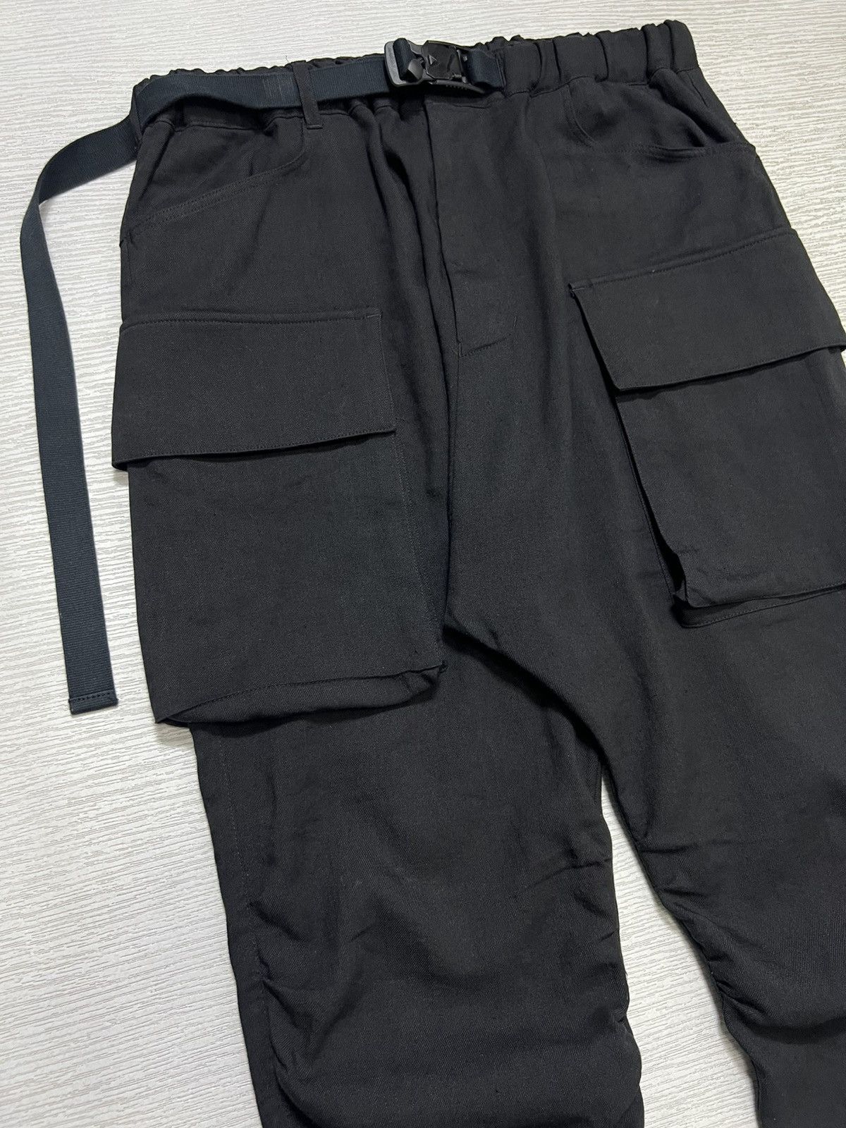 The Viridi-anne The Viridi-Anne - Wool Linen Cargo Pants Size US 30 / EU 46 - 5 Thumbnail