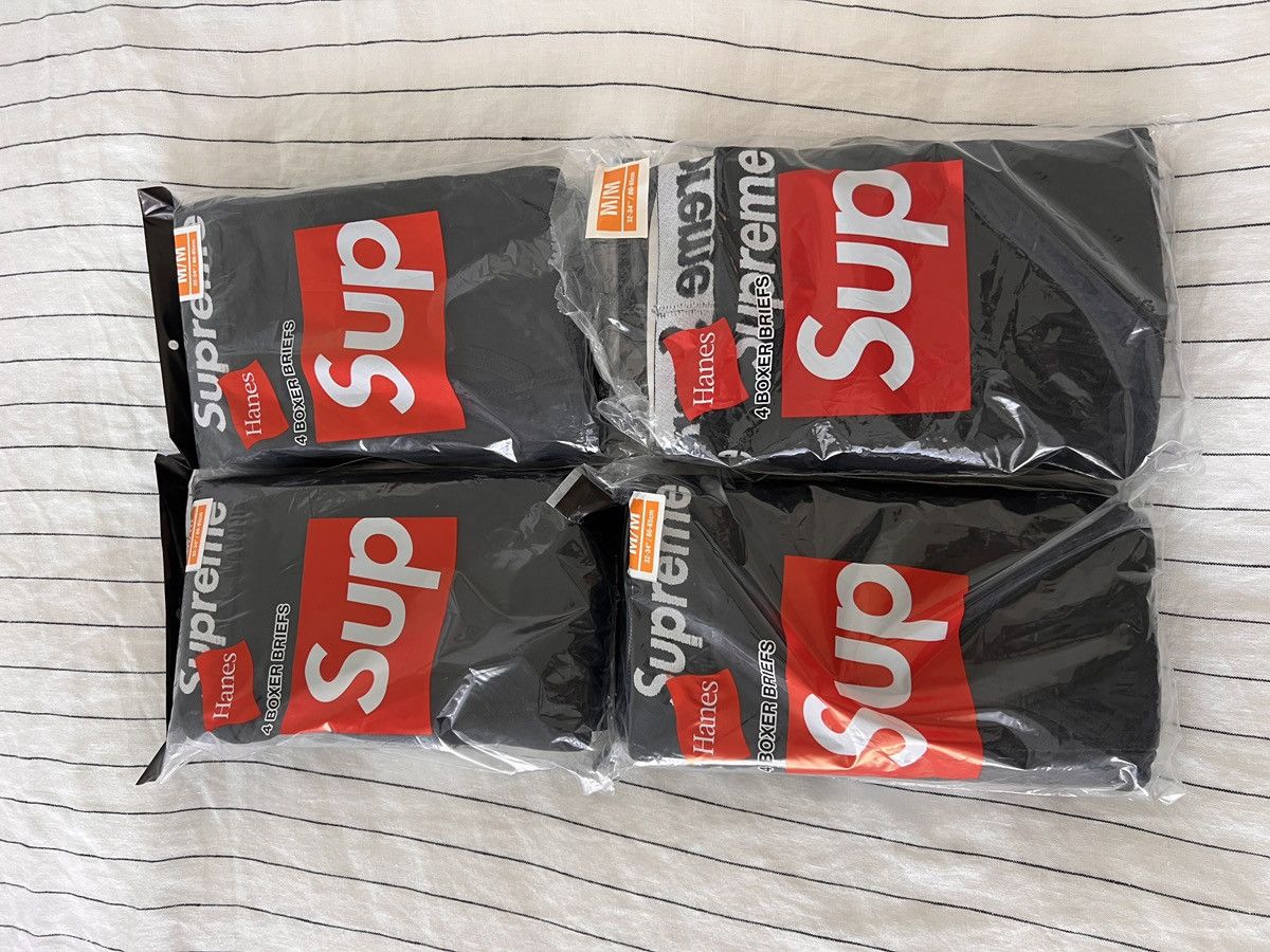 Supreme Hanes Boxer Briefs (15 Pairs)