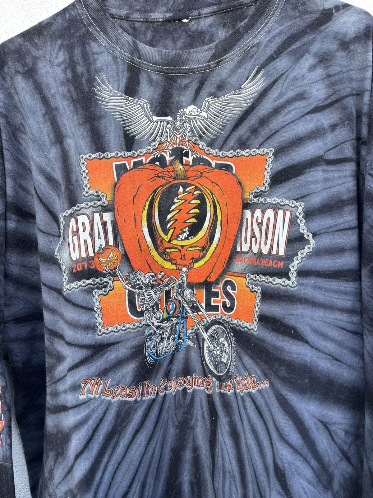 Grateful Dead Men's Rare 2013 Biketoberfest Grateful Dead x Longsleeve Size US L / EU 52-54 / 3 - 2 Thumbnail