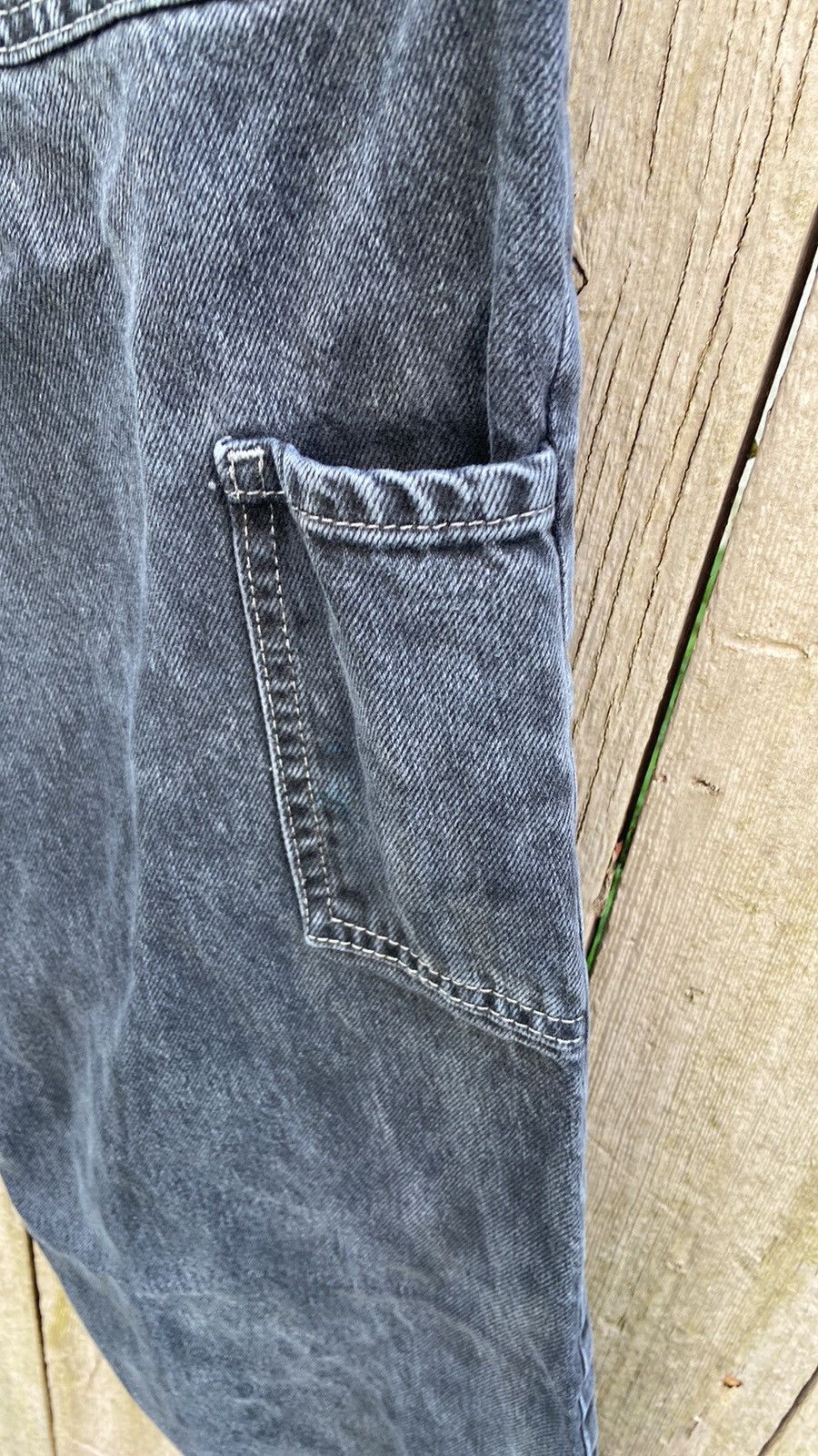 Maison Margiela Maison Martin Margiela Gray Wide Leg Jeans Size 26" / US 2 / IT 38 - 9 Thumbnail