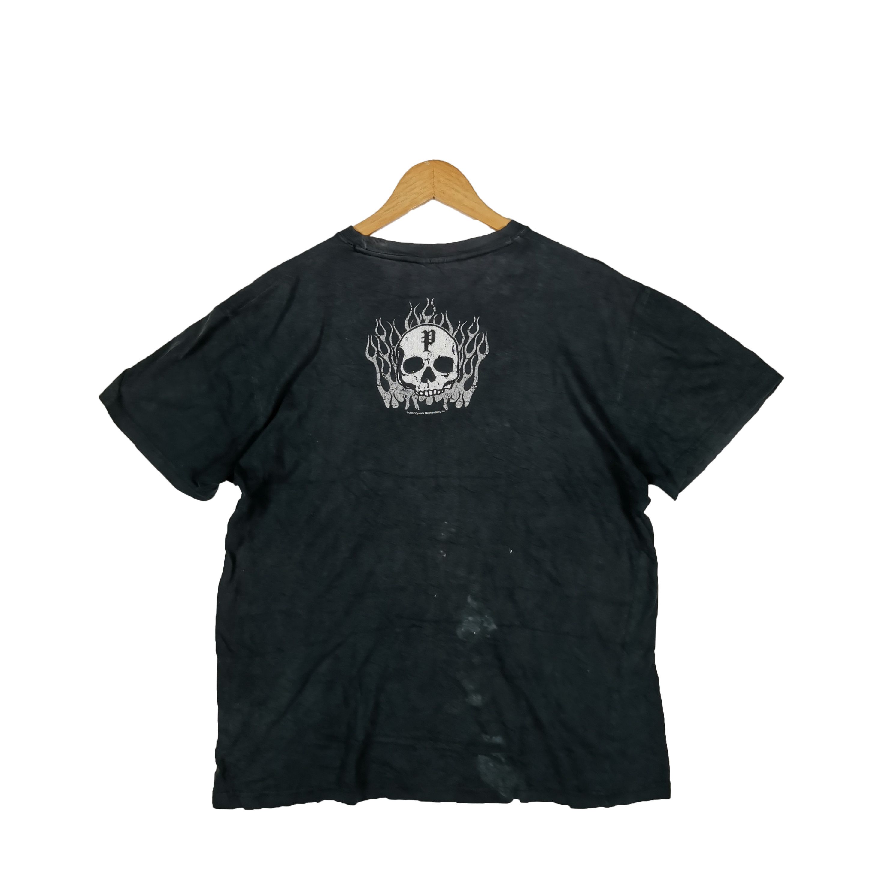 Band Tees Vintage POISON Tshirt Hard Core Rock 'n' Roll Band Skulls Size US L / EU 52-54 / 3 - 2 Thumbnail