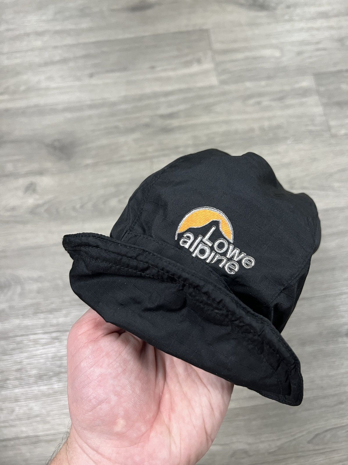 Other Lowe Alpine Waterproof Hat Black Nylon Fleece Lined XL Size ONE SIZE - 10 Thumbnail