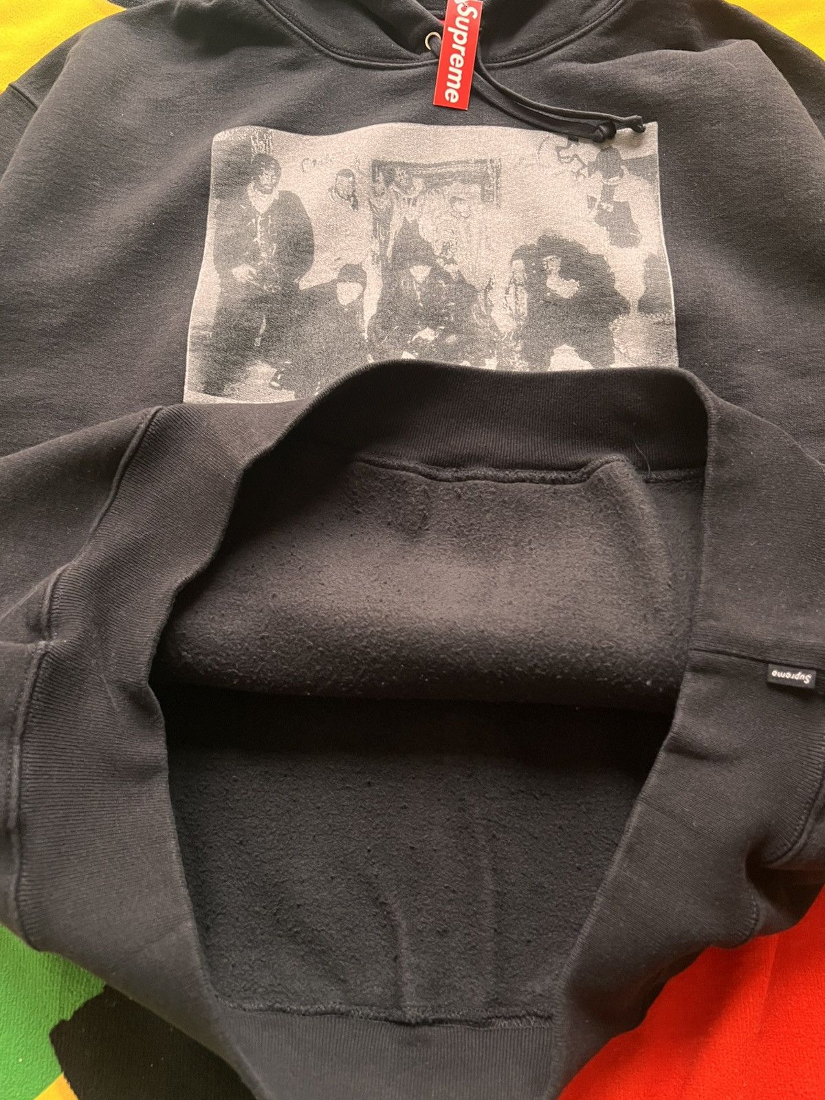 Supreme XL Supreme Wu-Tang Clan Hooded Sweatshirt Black FW25 hoodie Size US XL / EU 56 / 4 - 18 Thumbnail