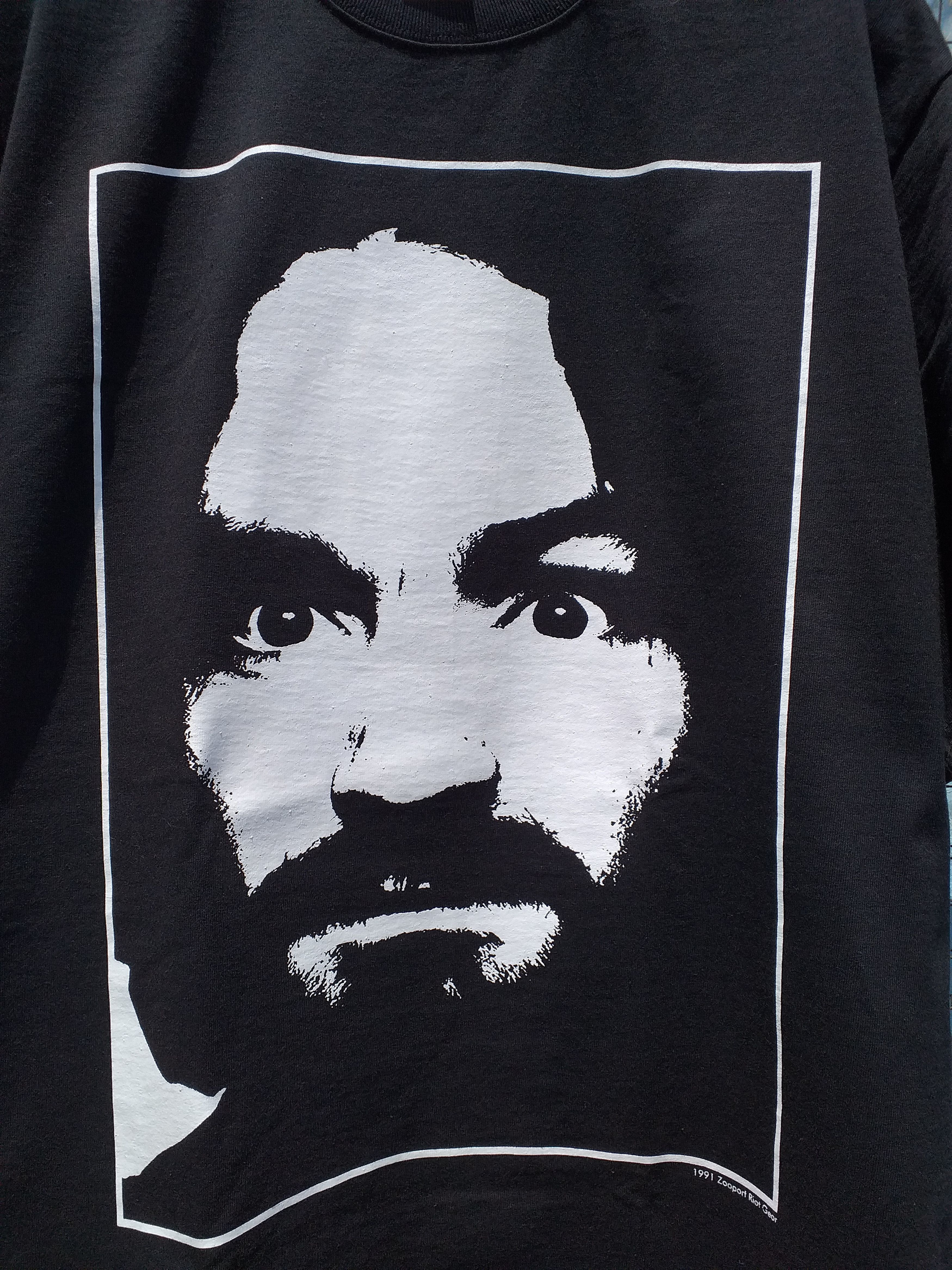 Band Tees Bootleg Charles Manson Reprint T Shirt Size US L / EU 52-54 / 3 - 4 Thumbnail