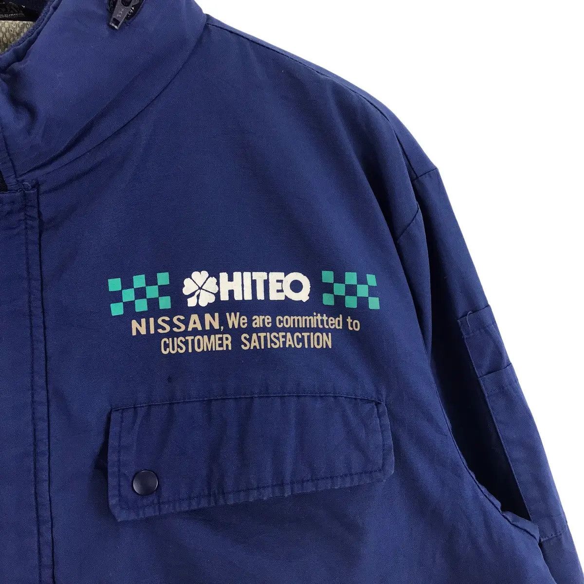 Vintage Vtg 90’ NISSAN RACING TEAM Motorsport Windbreaker Jacket Size US L / EU 52-54 / 3 - 5 Thumbnail
