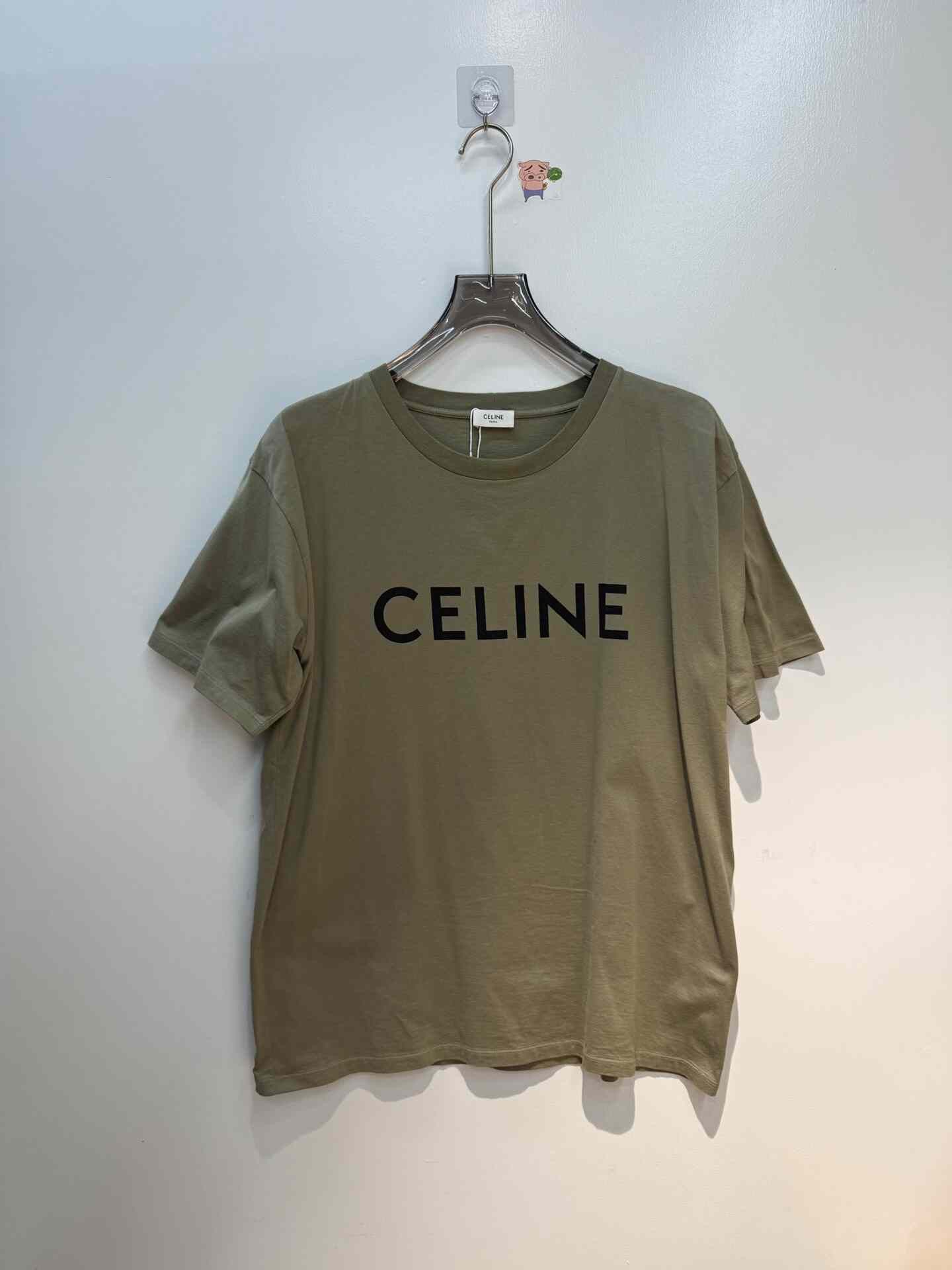 Celine Celine Retro Green T-Shirt m Men Size US M / EU 48-50 / 2 - 1 Thumbnail