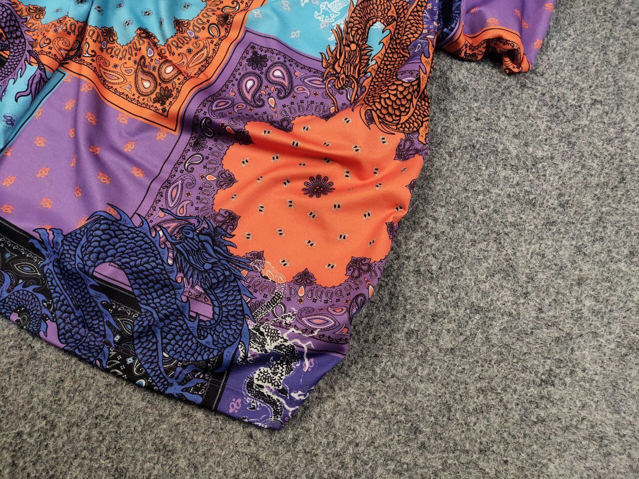 Jaded London Jaded London Mini Dress Bandana Dragon Multicolor Long sleev Size XS / US 0-2 / IT 36-38 - 5 Thumbnail