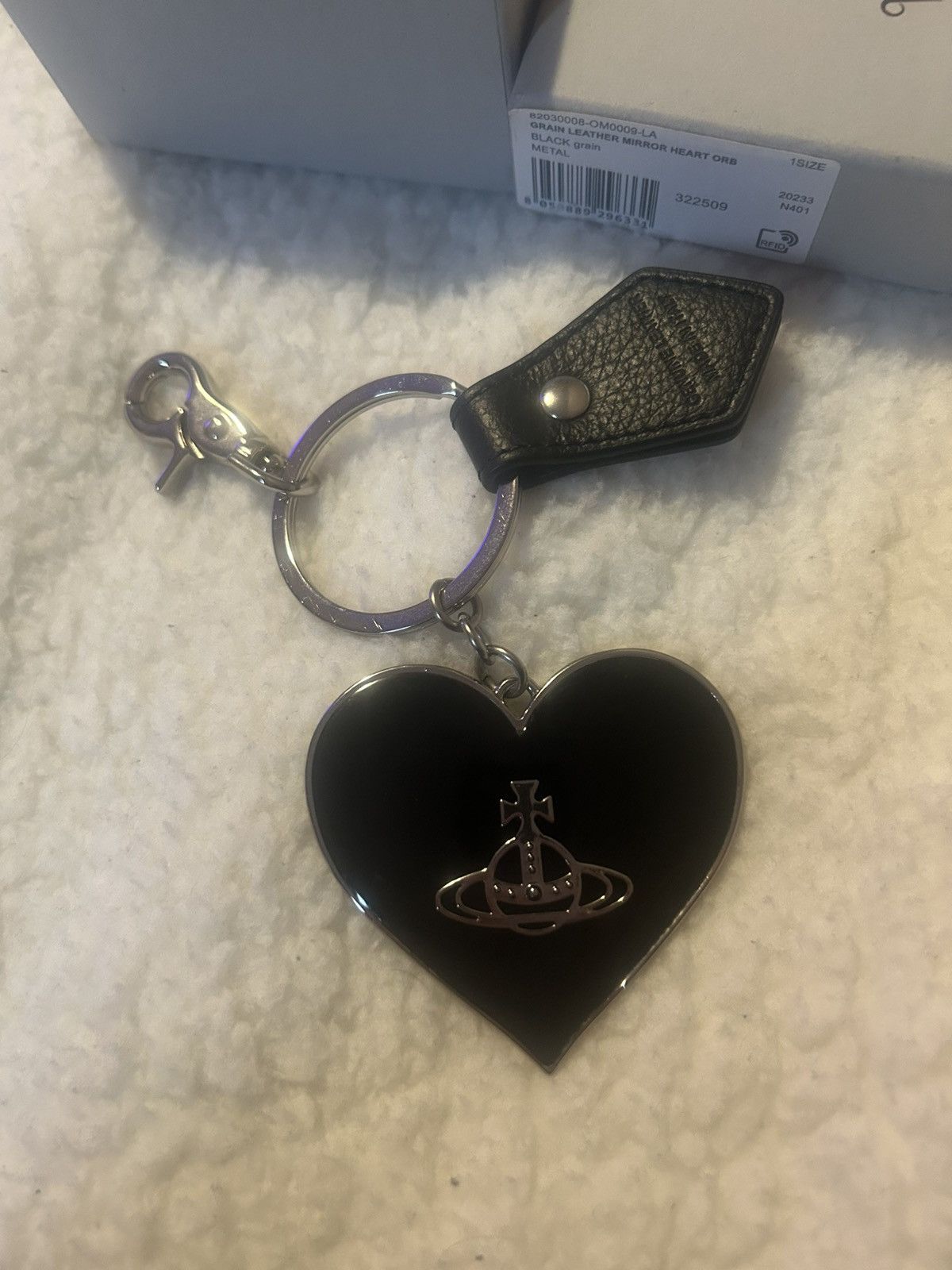 Vivienne Westwood Vivienne westwood heart orb mirror charm keychain Size ONE SIZE - 1 Thumbnail