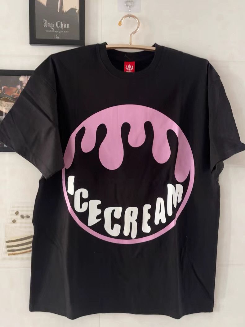 Billionaire Boys Club BBC ICECREAM Black Short Sleeve T-shirt Size US L / EU 52-54 / 3 - 1 Thumbnail