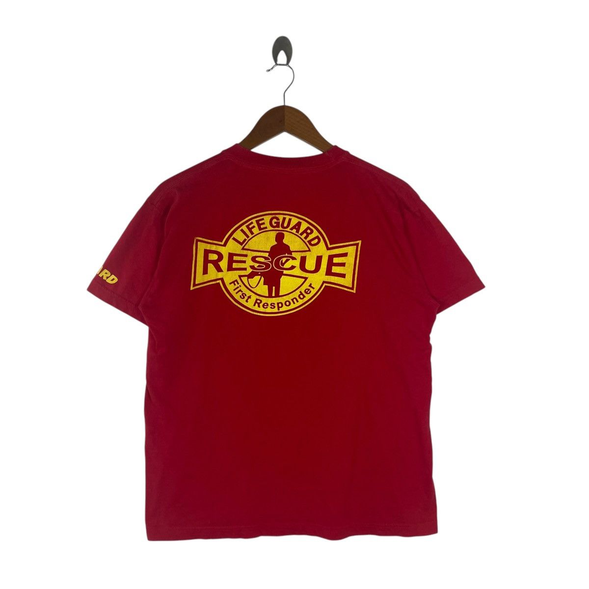 Vintage Vintage Lifeguard Tee Shirt Size US M / EU 48-50 / 2 - 1 Thumbnail