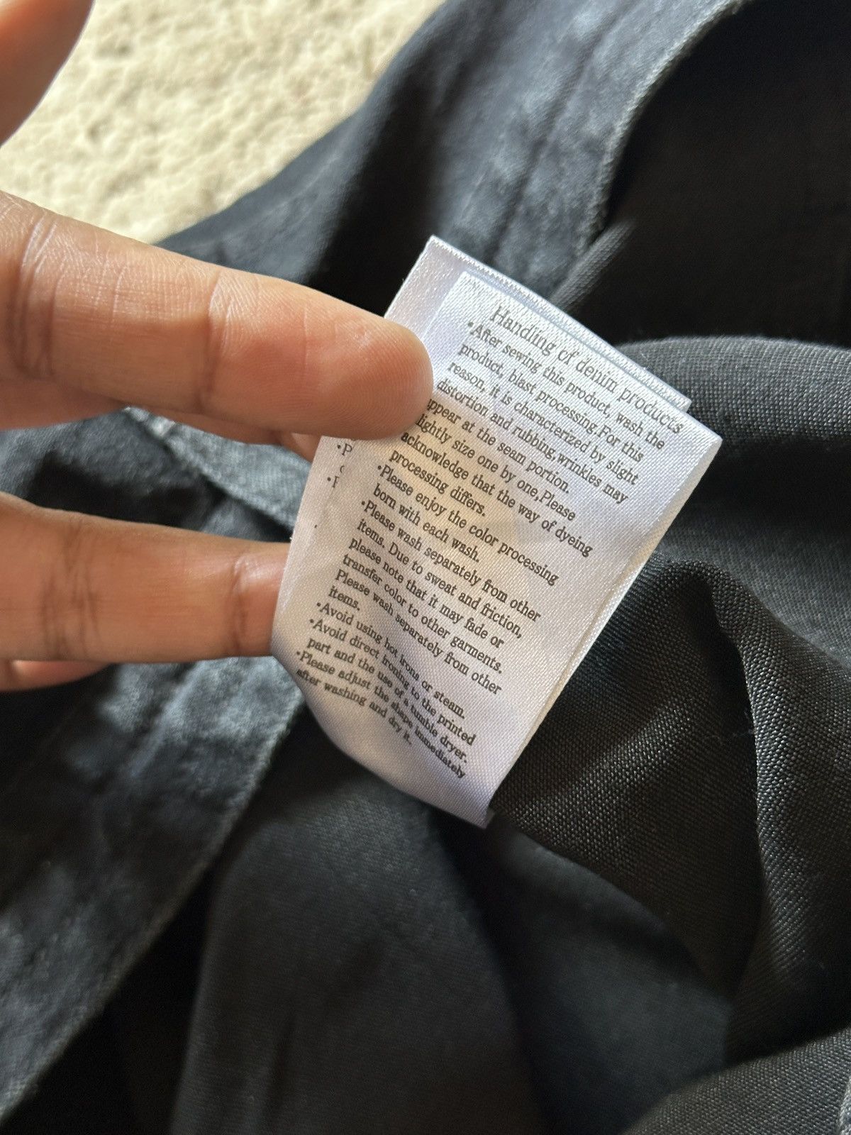 Number (N)ine NUMBERNINE Black Jeans Size US 32 / EU 48 - 15 Thumbnail