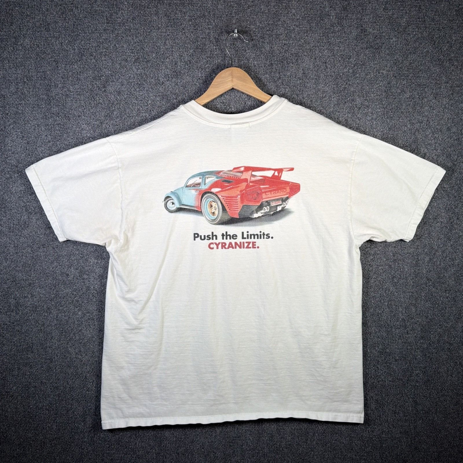 Vintage Vintage Lamborghini Shirt Mens XL White 90s Tech Software Size US XL / EU 56 / 4 - 1 Thumbnail