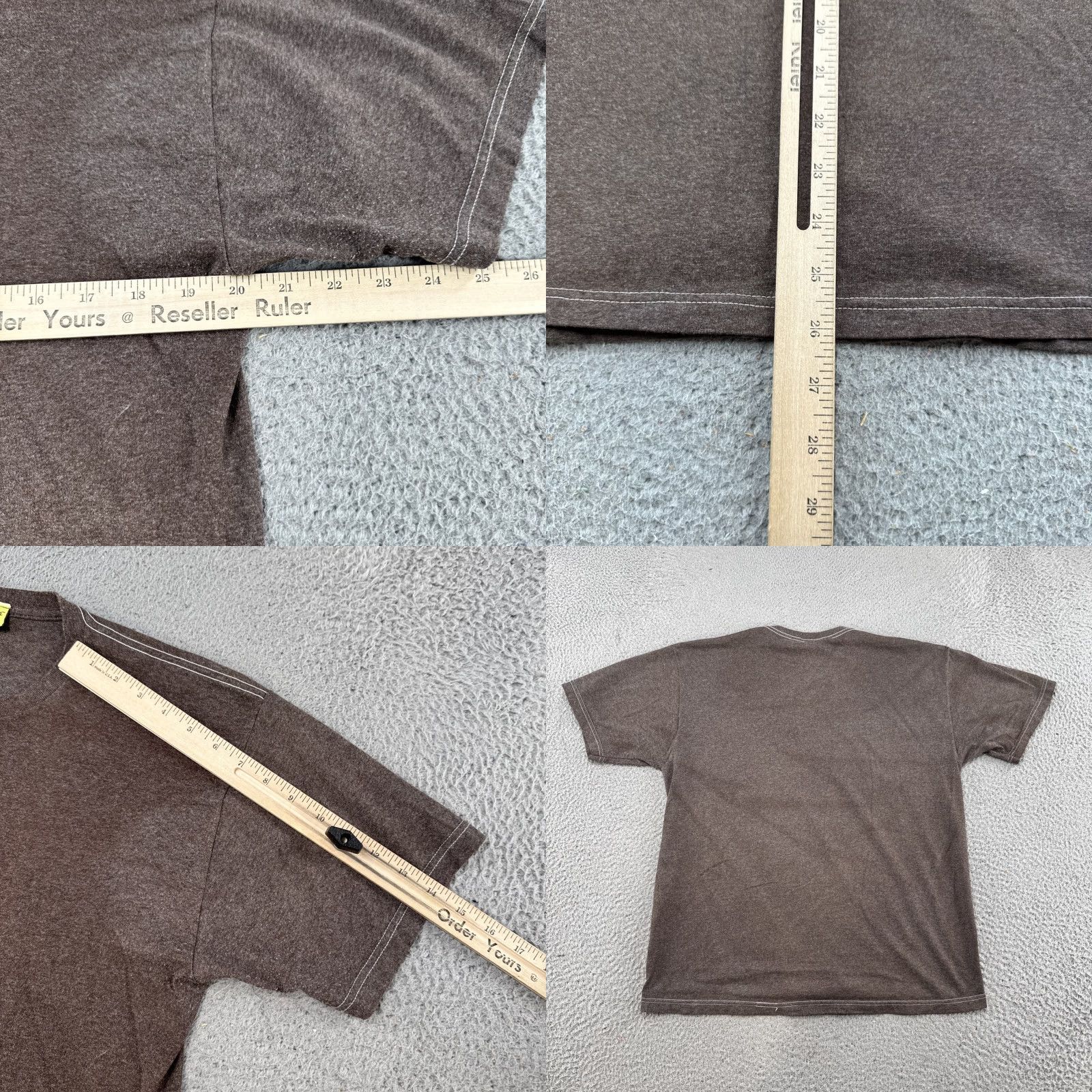 Vintage VINTAGE Hanna Barbera T-Shirt Size L Men Atom Crew Neck Short Sleeve Brown 90% Cotton 10% Poly Graphic Print TV Show Promo Man Mens Size US L / EU 52-54 / 3 - 8 Thumbnail
