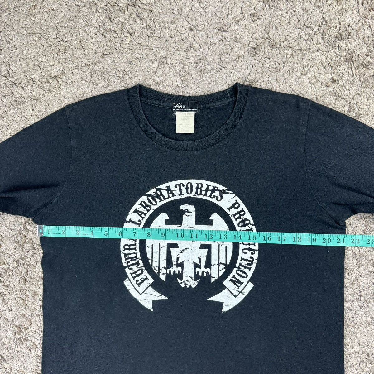 Futura Vintage Future Laboratories Military/Army Graphic T-shirt Size US L / EU 52-54 / 3 - 11 Thumbnail