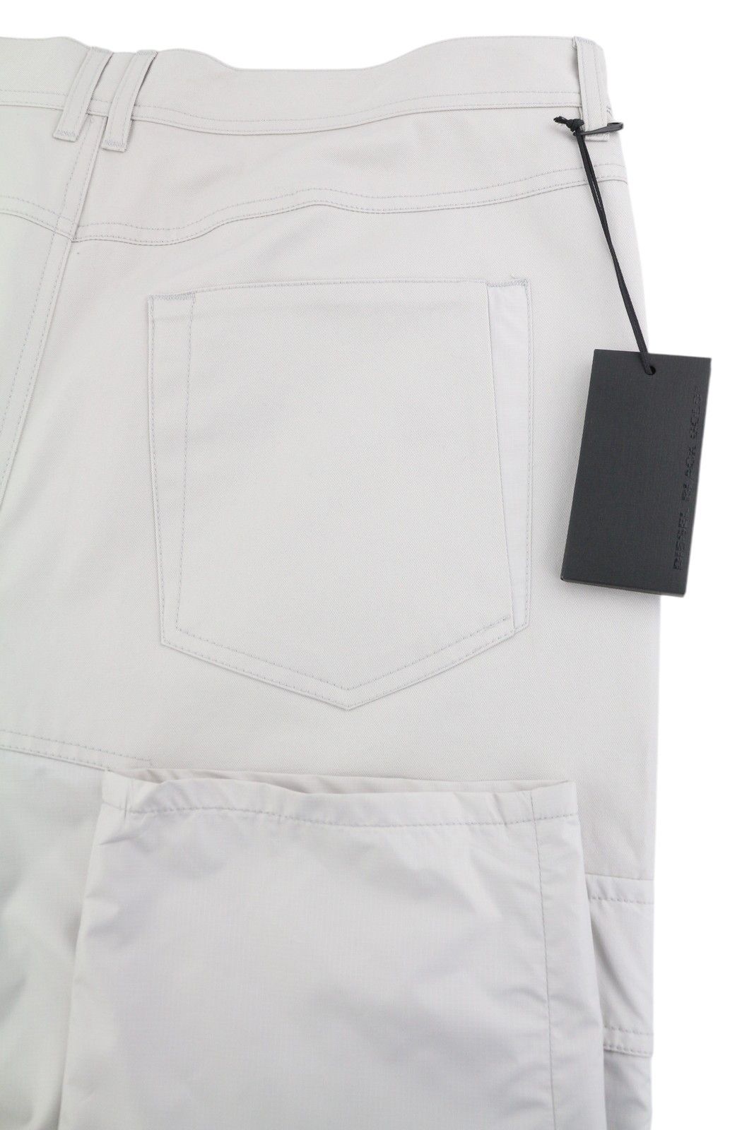 Diesel POUBLE BG51T 50 Cargo Slim Light Logo Trousers 40934 Size US 34 / EU 50 - 5 Thumbnail