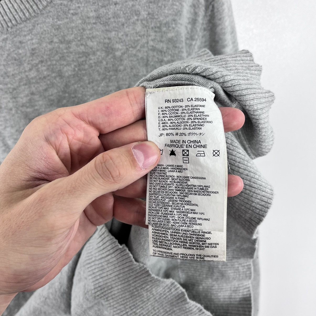 Diesel Diesel Sweater Knitwear Sweatshirt Crew Neck Small Logo Sz L Size US L / EU 52-54 / 3 - 8 Thumbnail