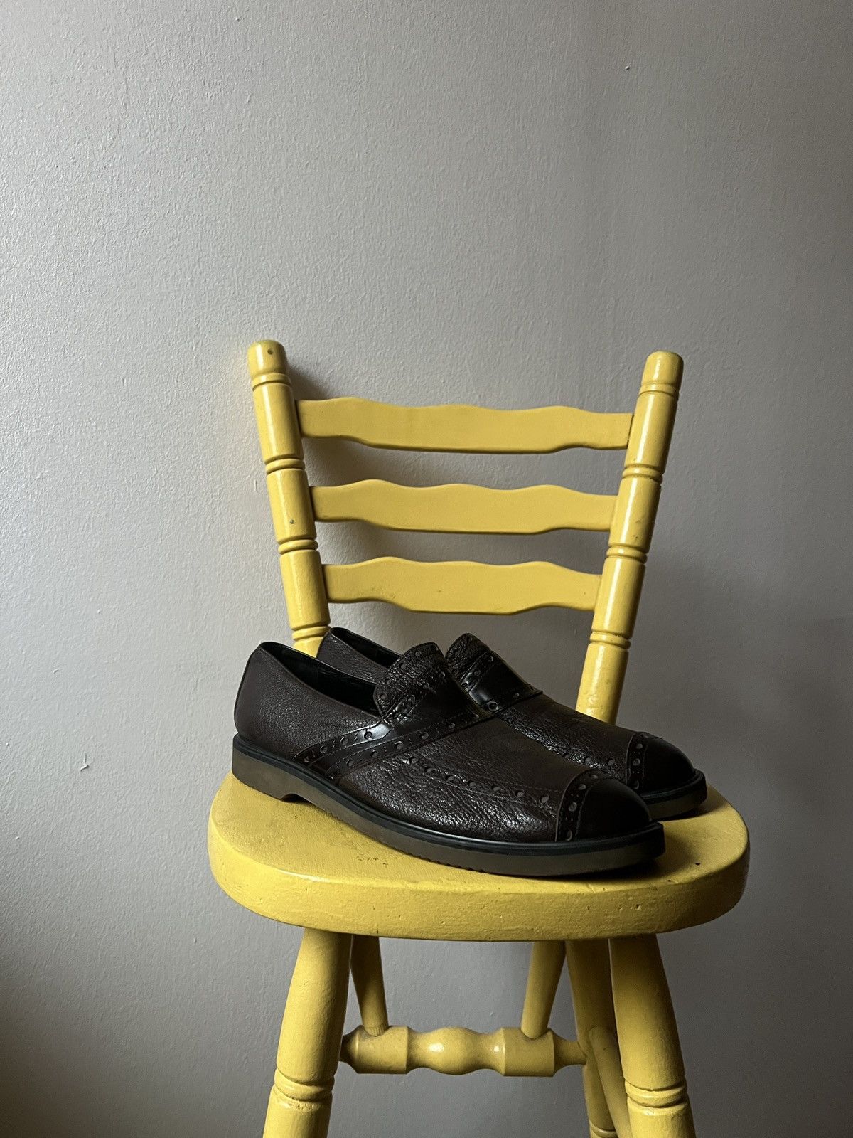 Comme des Garcons Homme Plus Comme Des Garçons Homme Plus Leather Slip-On Loafer Shoes Size US 9.5 / EU 42-43 - 9 Thumbnail