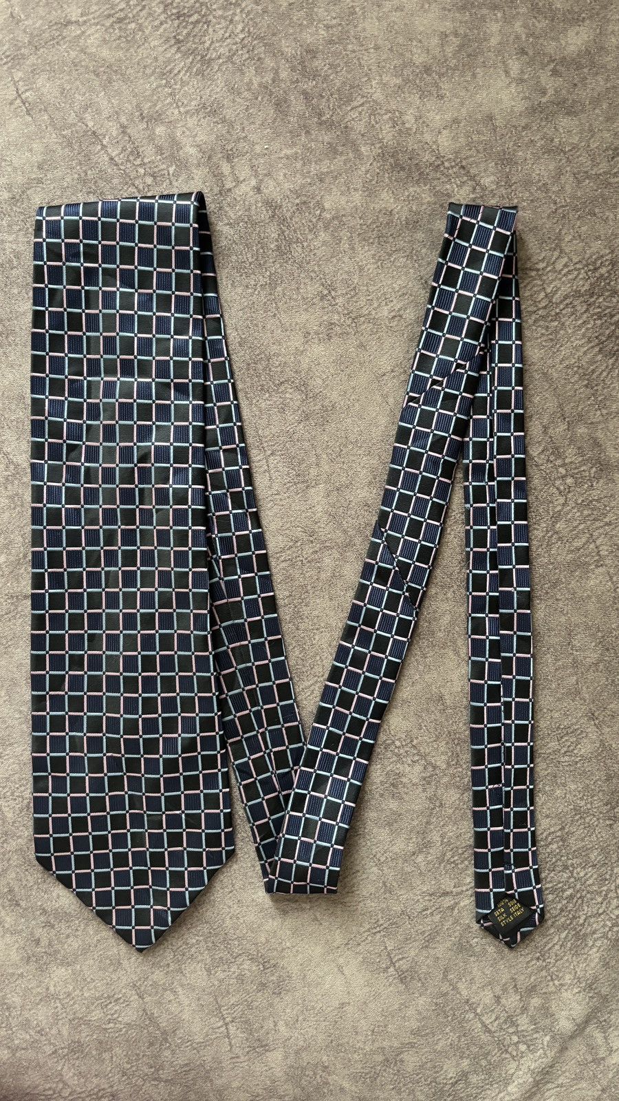 Vintage Ermenegildo Zegna tied Size 38 - 9 Thumbnail