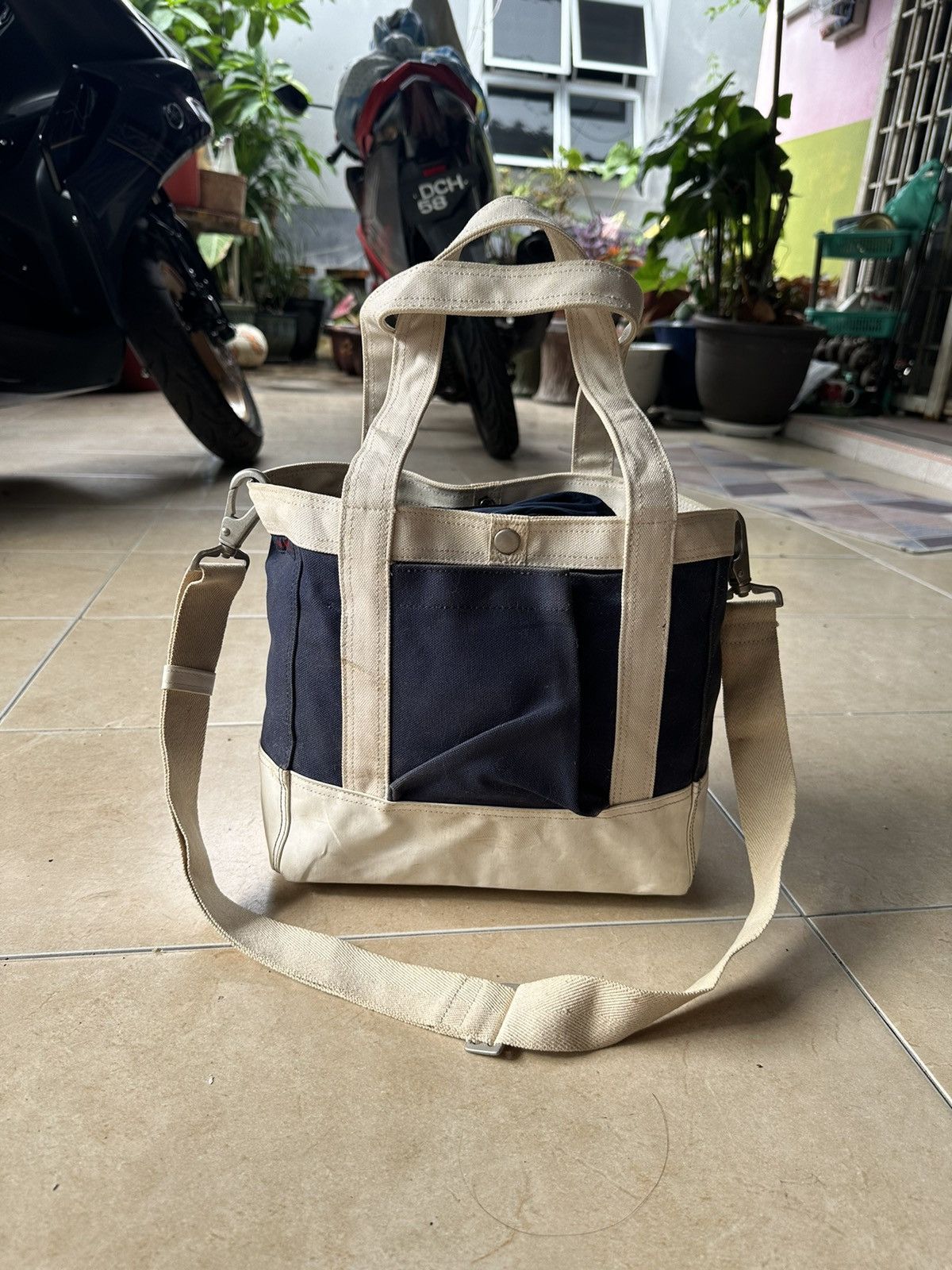 Blue Blue Japan Blue blue japan canvas tote bag Size ONE SIZE - 1 Thumbnail