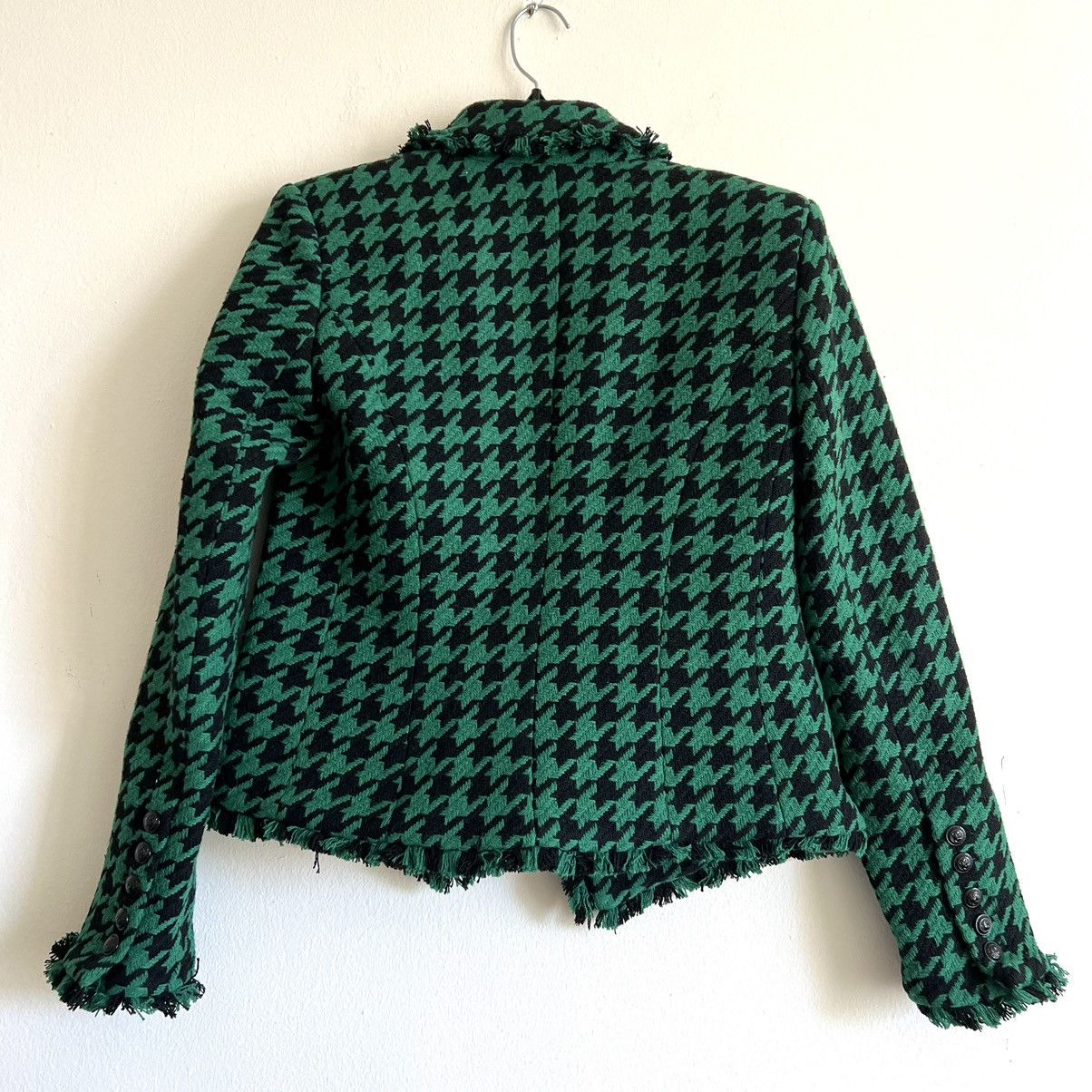 L'AGENCE l’agence brooke fringe blazer Green black size 2 Size XS / US 0-2 / IT 36-38 - 5 Thumbnail