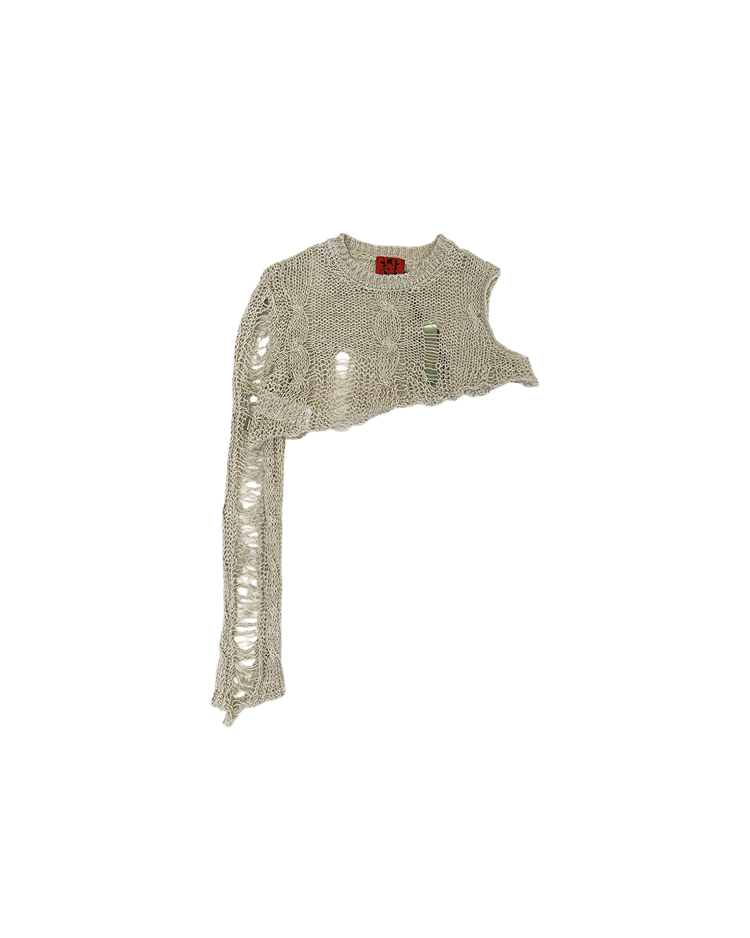 Heaven by Marc Jacobs Heaven by Marc Jacobs Distressed Cropped Sweater Size S / US 4 / IT 40 - 1 Thumbnail