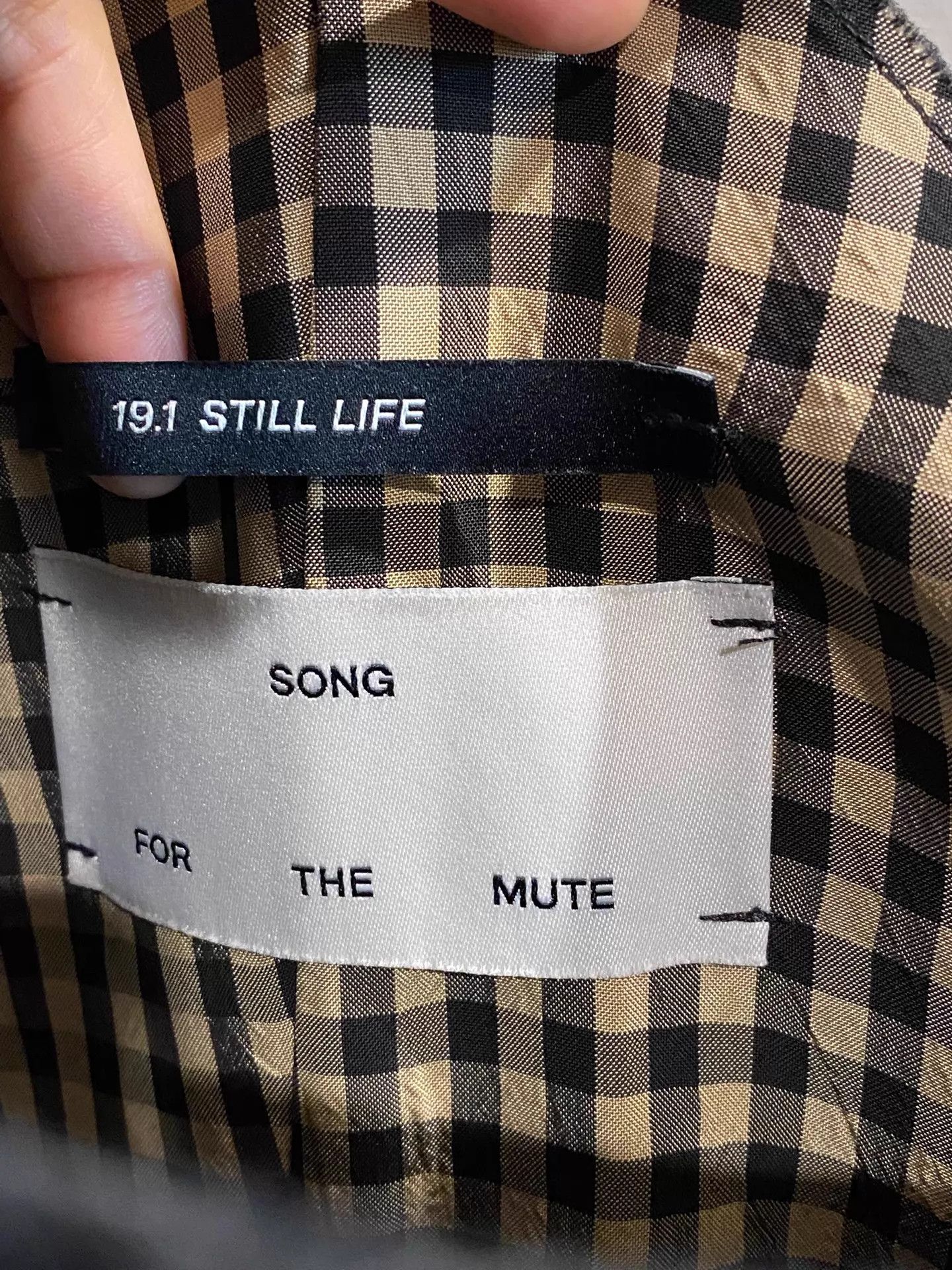 Other song for the mute solid check paneled dress 34 Size XXS / US 00 / IT 34 - 3 Thumbnail