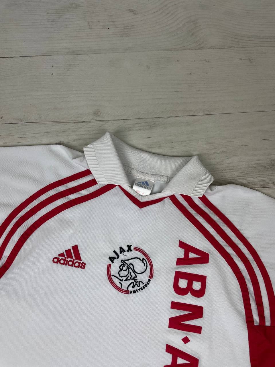 Adidas Adidas Ajax Amsterdam 2000 2001 Training Shirt Jersey Size US L / EU 52-54 / 3 - 2 Thumbnail
