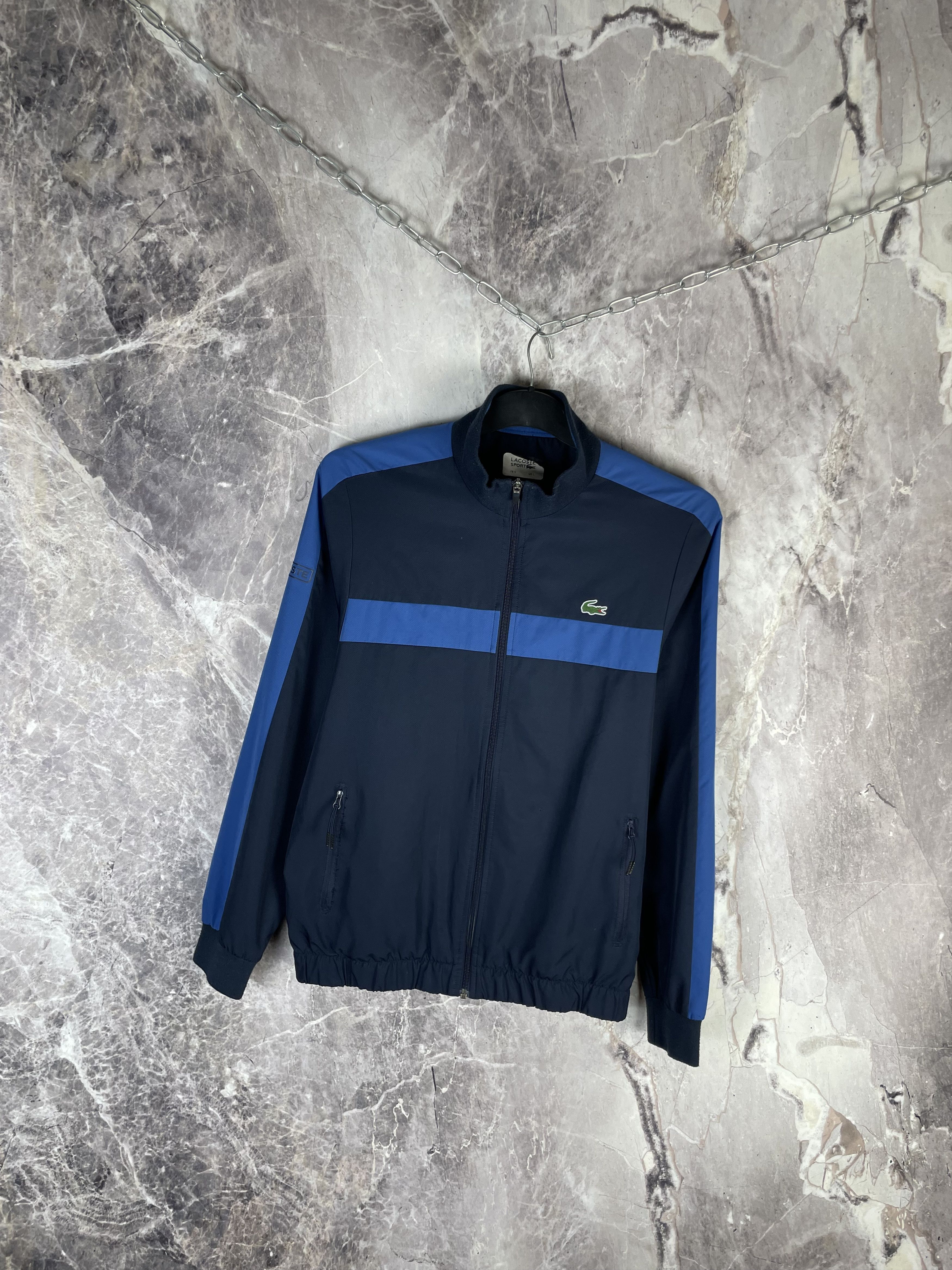 Lacoste Vintage Lacoste Track Jacket Size US L / EU 52-54 / 3 - 2 Thumbnail