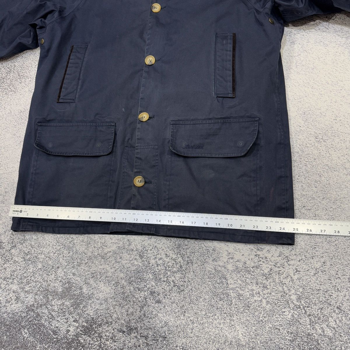 Barbour Barbour Short Riding Mac T154 Navy L size Size US L / EU 52-54 / 3 - 20 Thumbnail