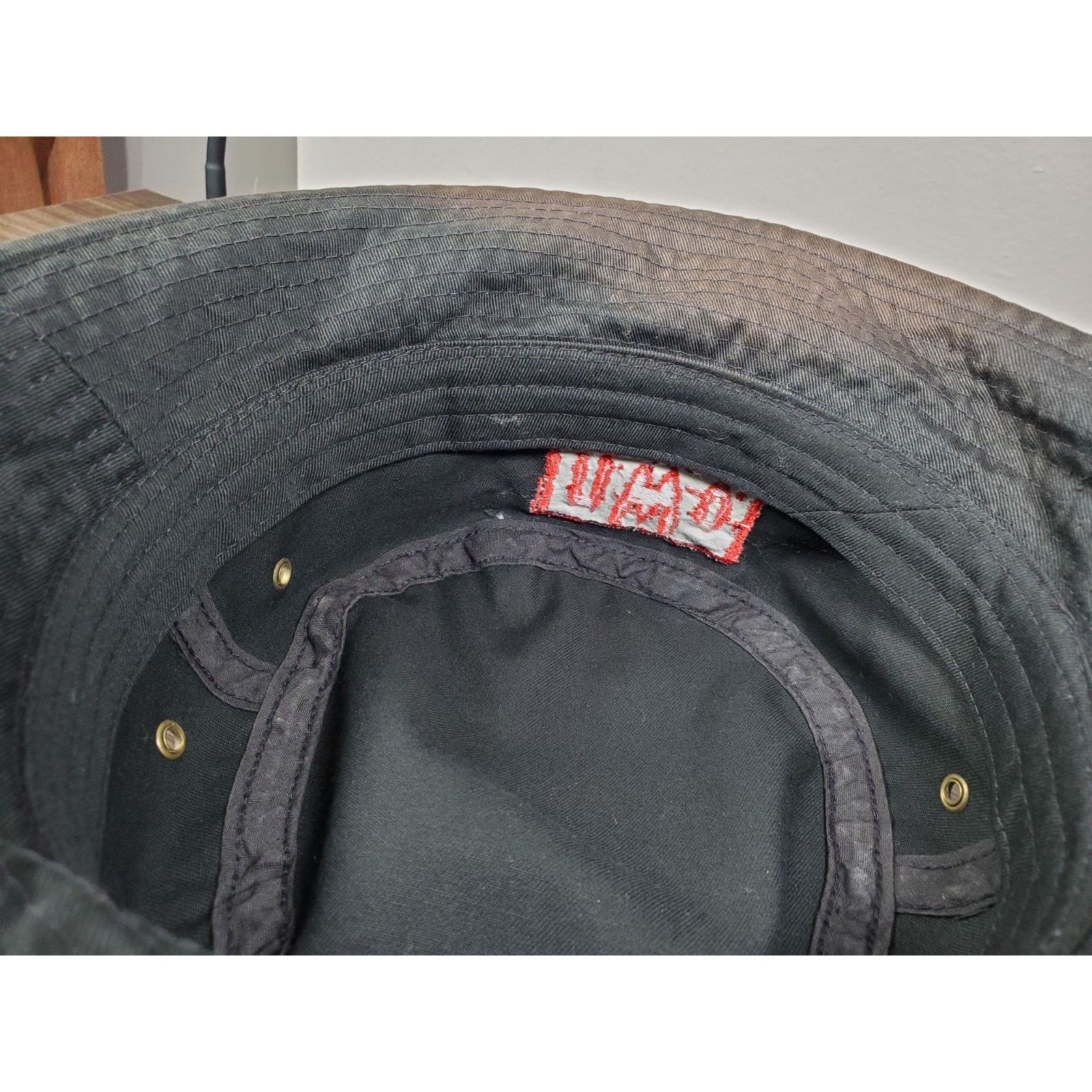 Vintage × WWE × WWF NWO New World Order Cap Bucket Hat Fitted Large WCW WWE WWF Size 40 - 12 Thumbnail