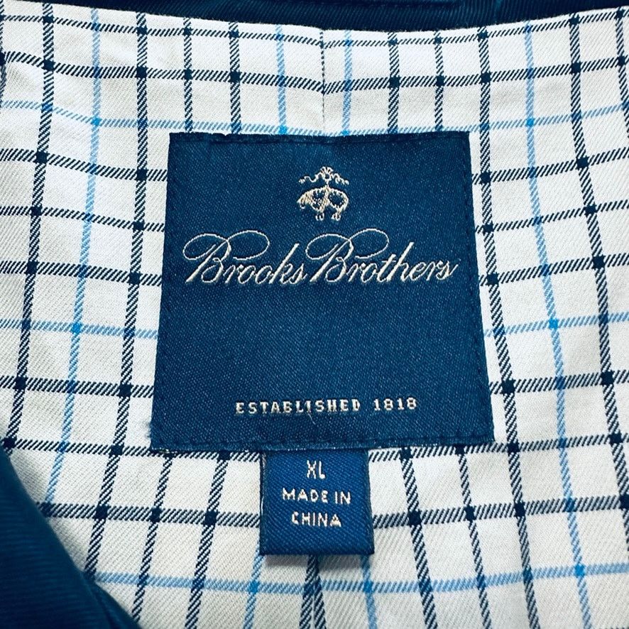 Brooks Brothers Brooks Brothers navy light windbreaker overcoat Size US XL / EU 56 / 4 - 4 Thumbnail