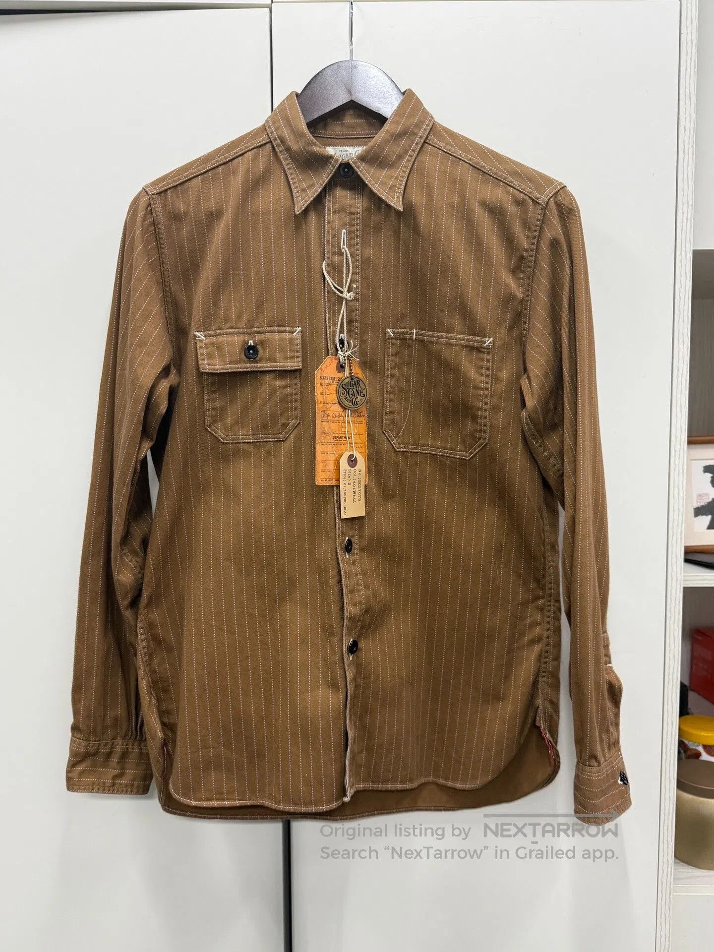 Sugar Cane Sugar Cane 8.5oz WABASH Work Shirt. Size US S / EU 44-46 / 1 - 1 Thumbnail