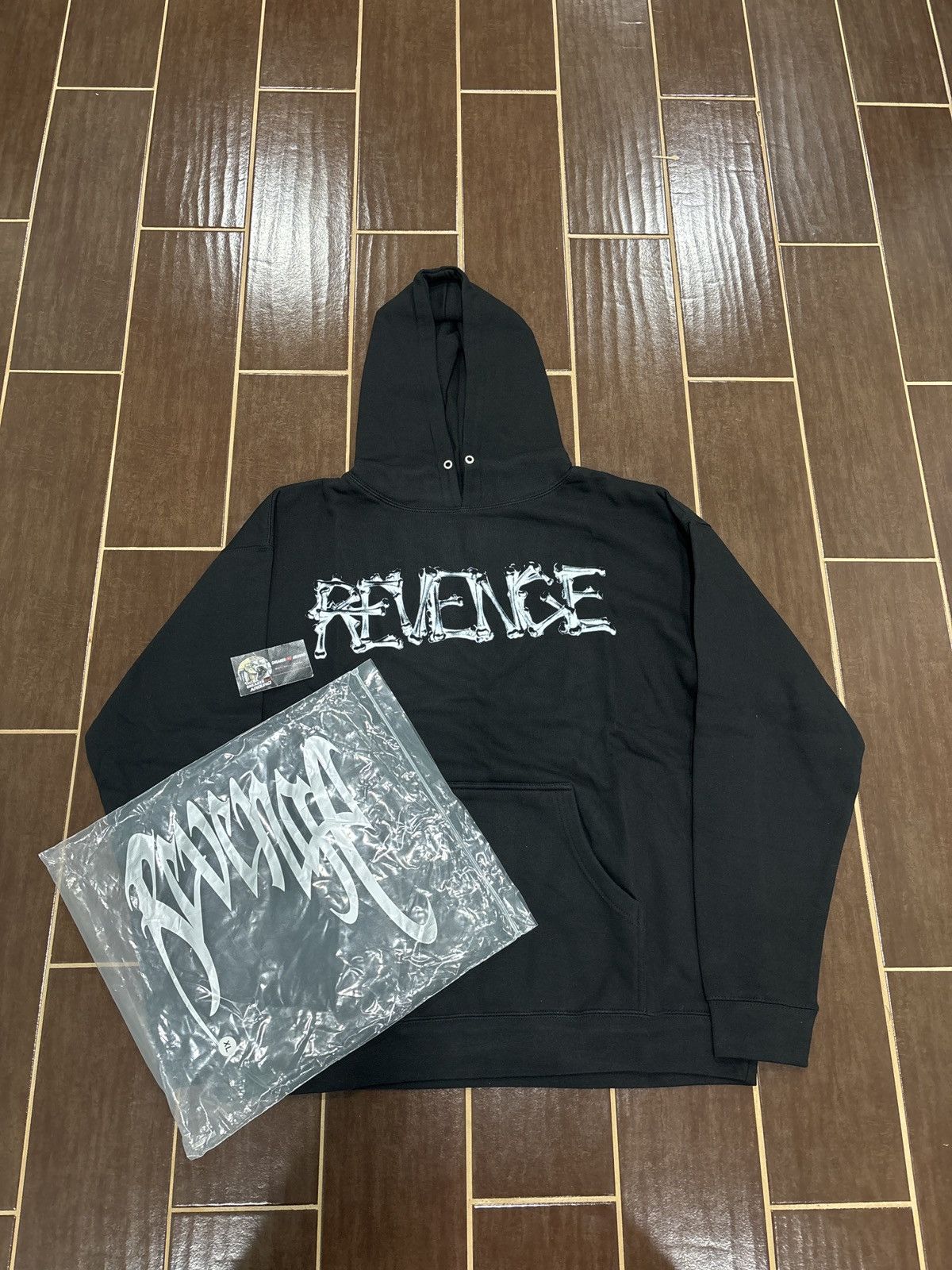 Revenge BRAND NEW Revenge x Lil Durk X-Ray Bones Hoodie Size XL Size US XL / EU 56 / 4 - 1 Thumbnail