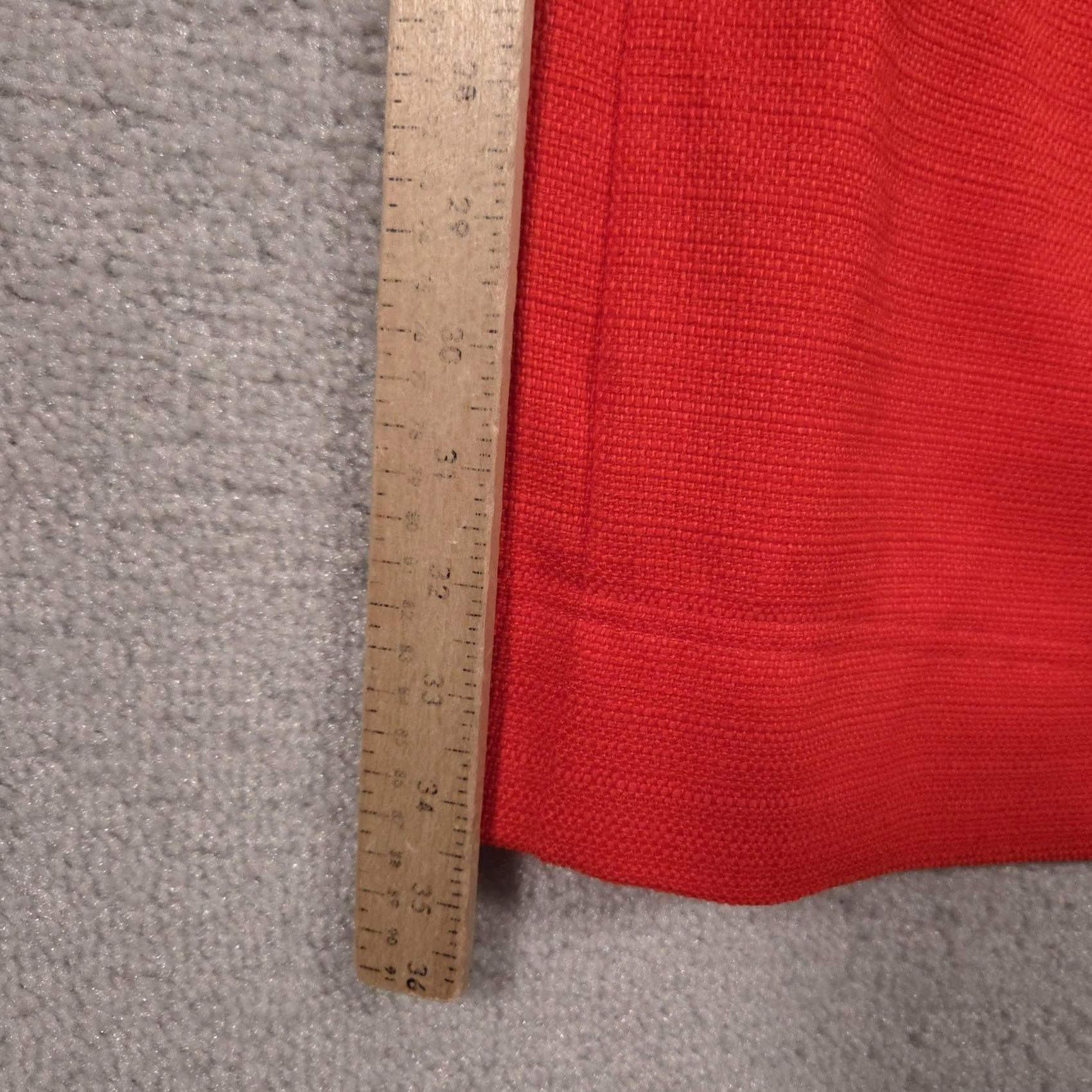 Tommy Hilfiger Tommy Hilfiger Dress Womens 6 Red Sleeveless Textured Sheath Career Workwear Dress Shirt True Vintage No VI Size M / US 6-8 / IT 42-44 - 7 Thumbnail