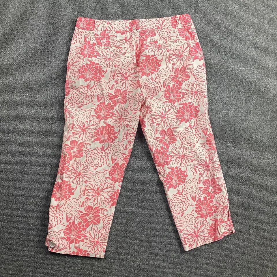 Talbots Talbots Pants Women's 6P Perfect Skimmer Hawaiian Capri Size 28" / US 6 / IT 42 - 6 Thumbnail