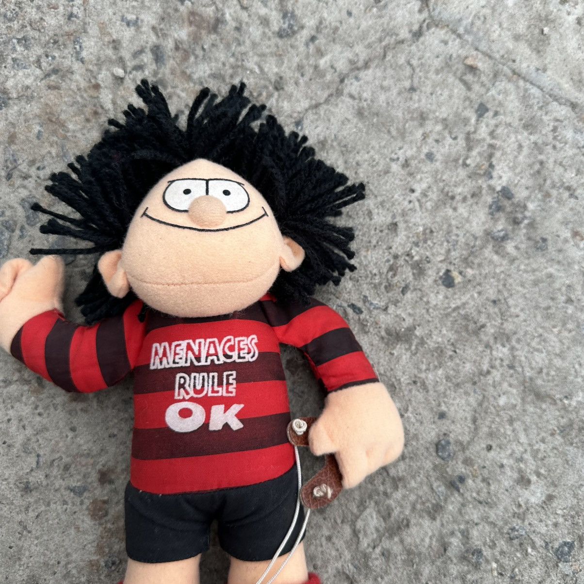 Cartoon Network × Other Vintage Toys 1988 Dennis The Menace Beano Plush Doll Size ONE SIZE - 3 Thumbnail
