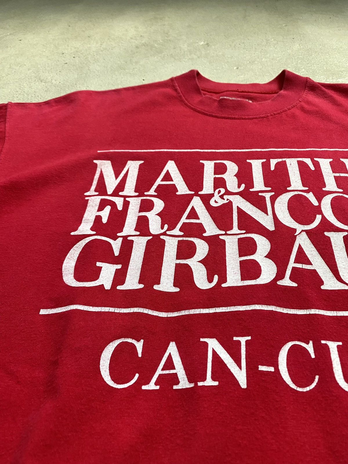 Marithe + Francois Girbaud Rare Vintage Marithe Francois Girbaud Can-Cun Tshirt Size US L / EU 52-54 / 3 - 5 Thumbnail