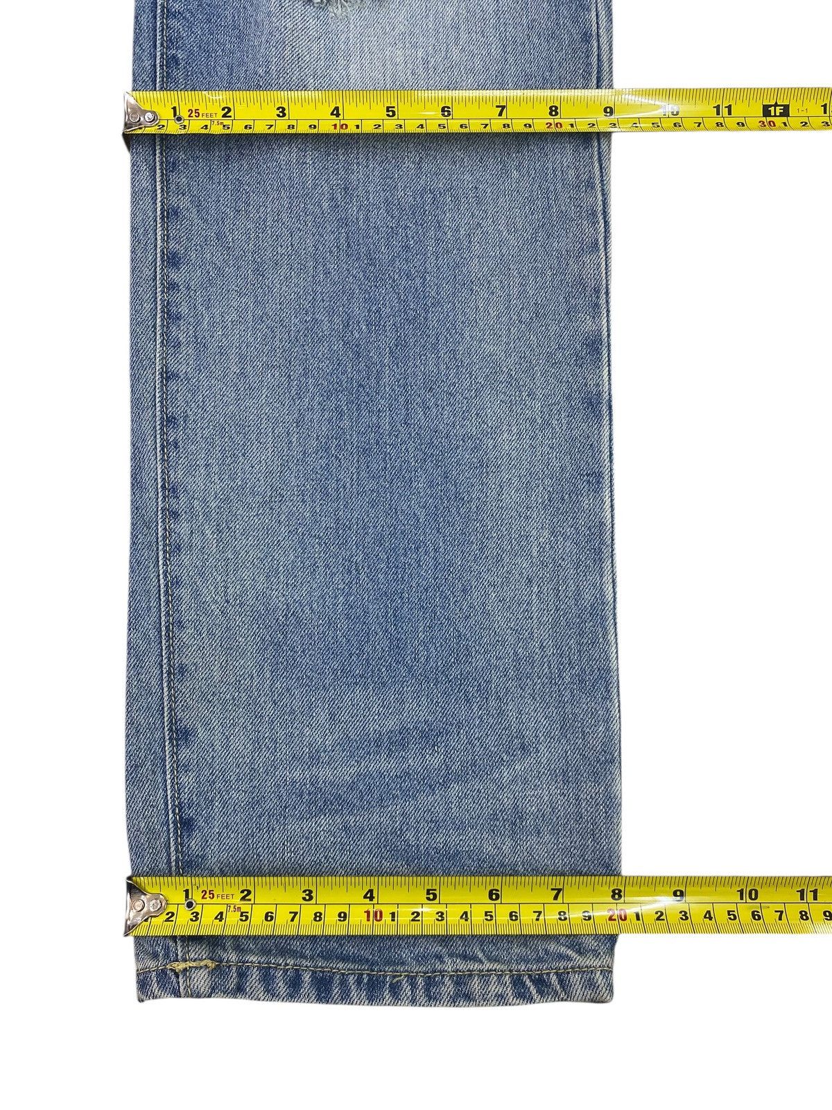GU GU Faded Blue Wash Ripped Style Skinny Jeans Size US 36 / EU 52 - 9 Thumbnail