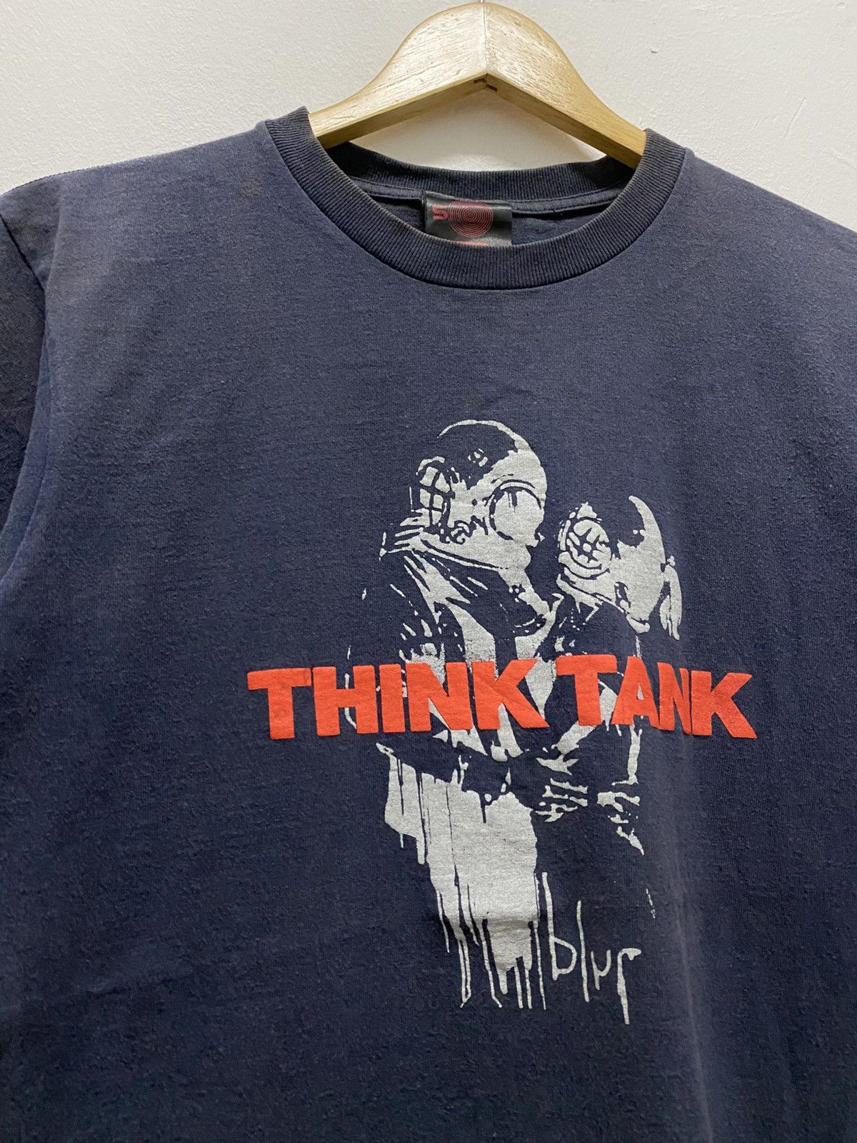 Band Tees × Vintage Vintage Blur think tank 2003 tee Size US S / EU 44-46 / 1 - 3 Thumbnail