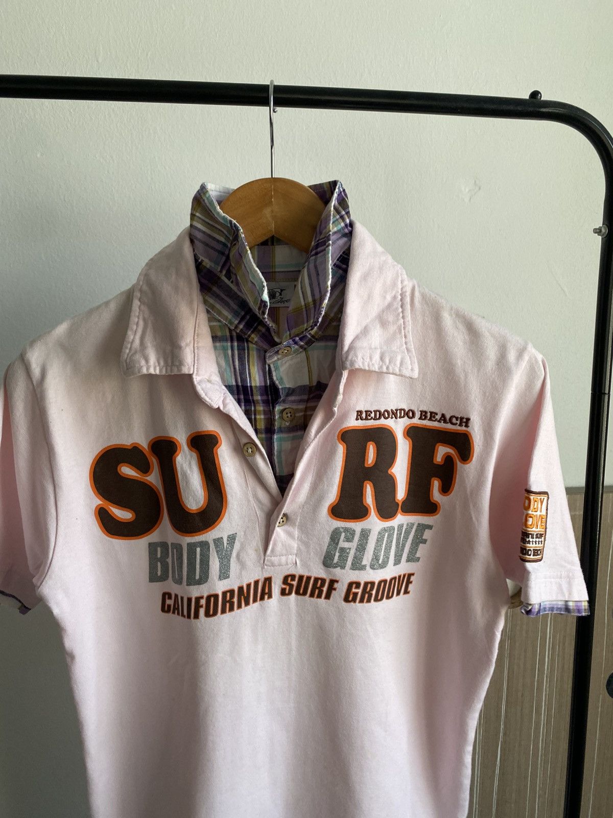 Body Glove Vintage FADED Double Colar Body Glove shirt🔥 Size US M / EU 48-50 / 2 - 3 Thumbnail