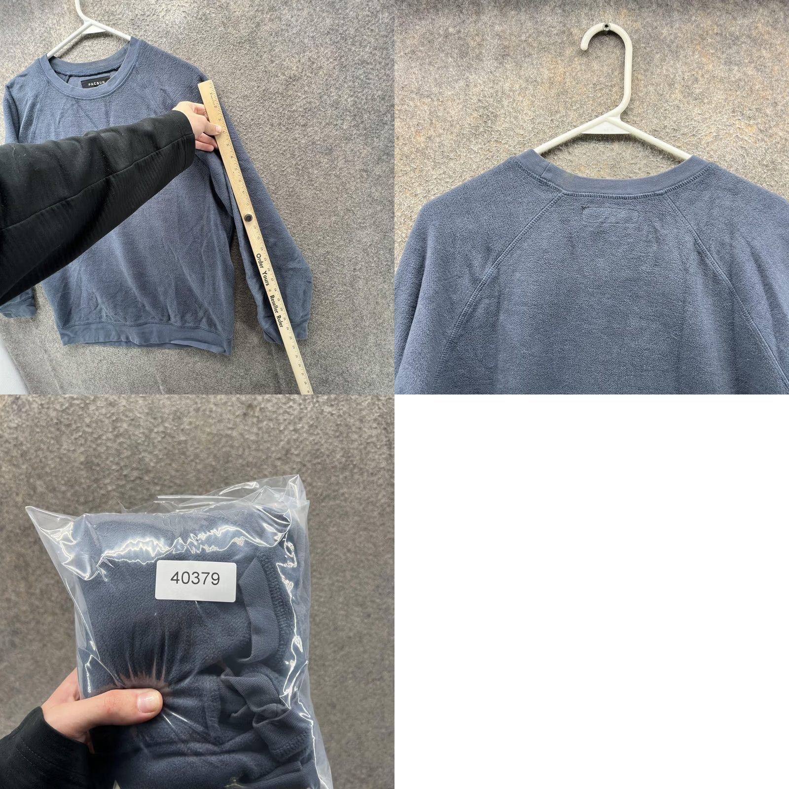 Pacsun PacSun Sweatshirt Mens Small Blue Fleece Crewneck Pullover Solid Casual Regular Fit Mens Small Blue Sweatshirt Size US S / EU 44-46 / 1 - 8 Thumbnail