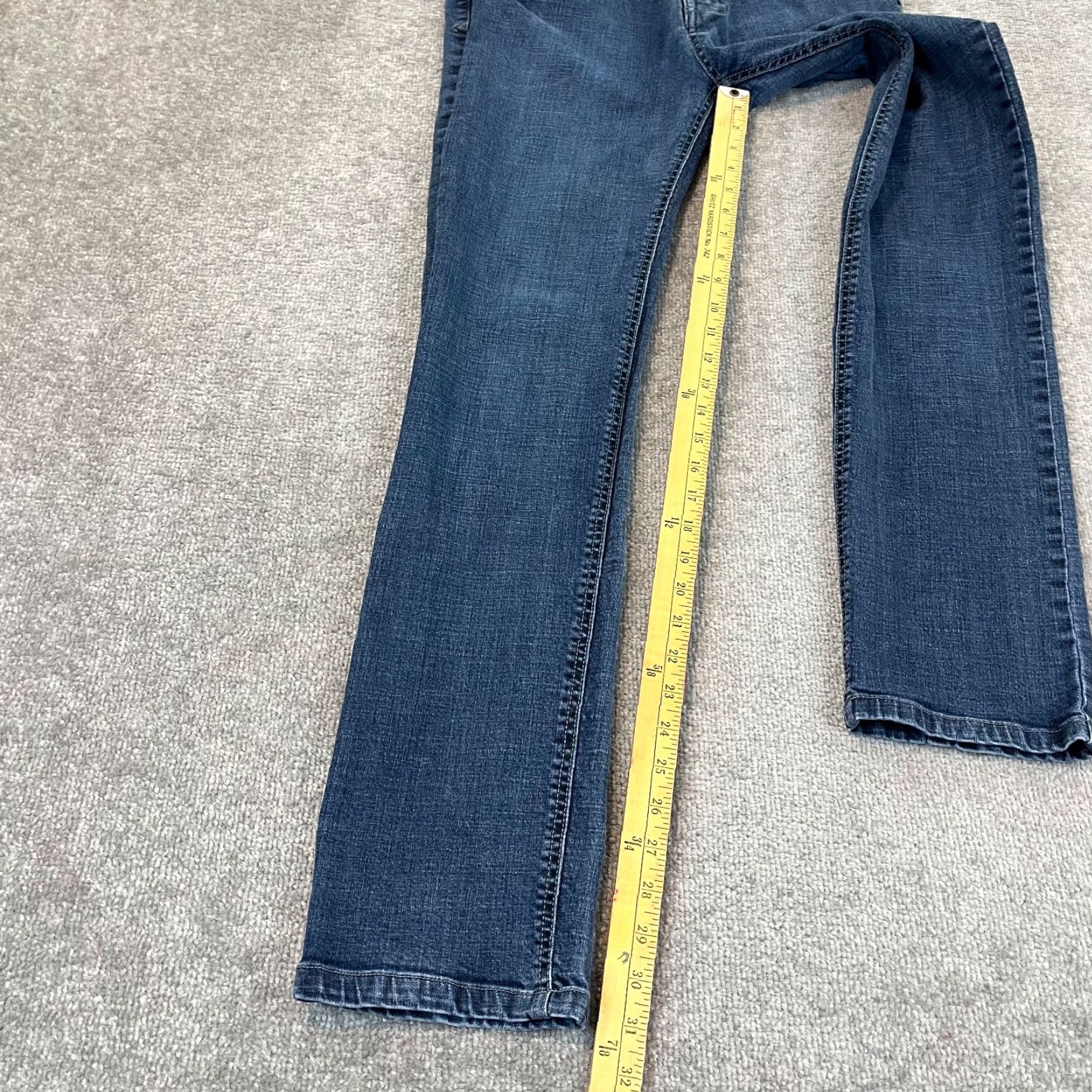Prana PRANA Jeans Mens 32x31 Slim Medium Blue Denim Pants Hiking Outdoor 5-Pocket Design Regular Size US 32 / EU 48 - 5 Thumbnail