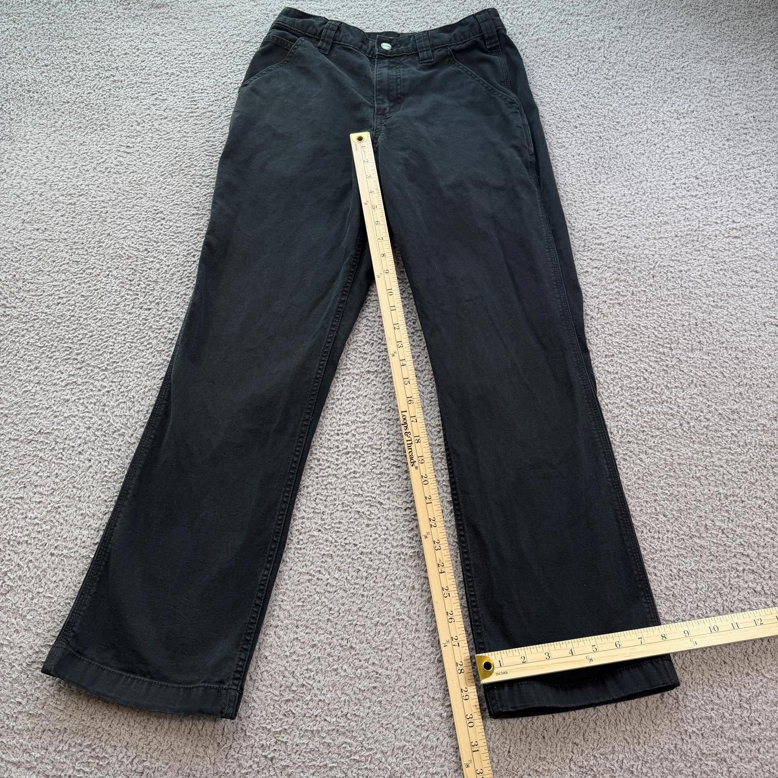 Carhartt Carhartt Rugged Flex Relaxed Fit Work Pants Mens 30x32 Black Size US 30 / EU 46 - 4 Thumbnail