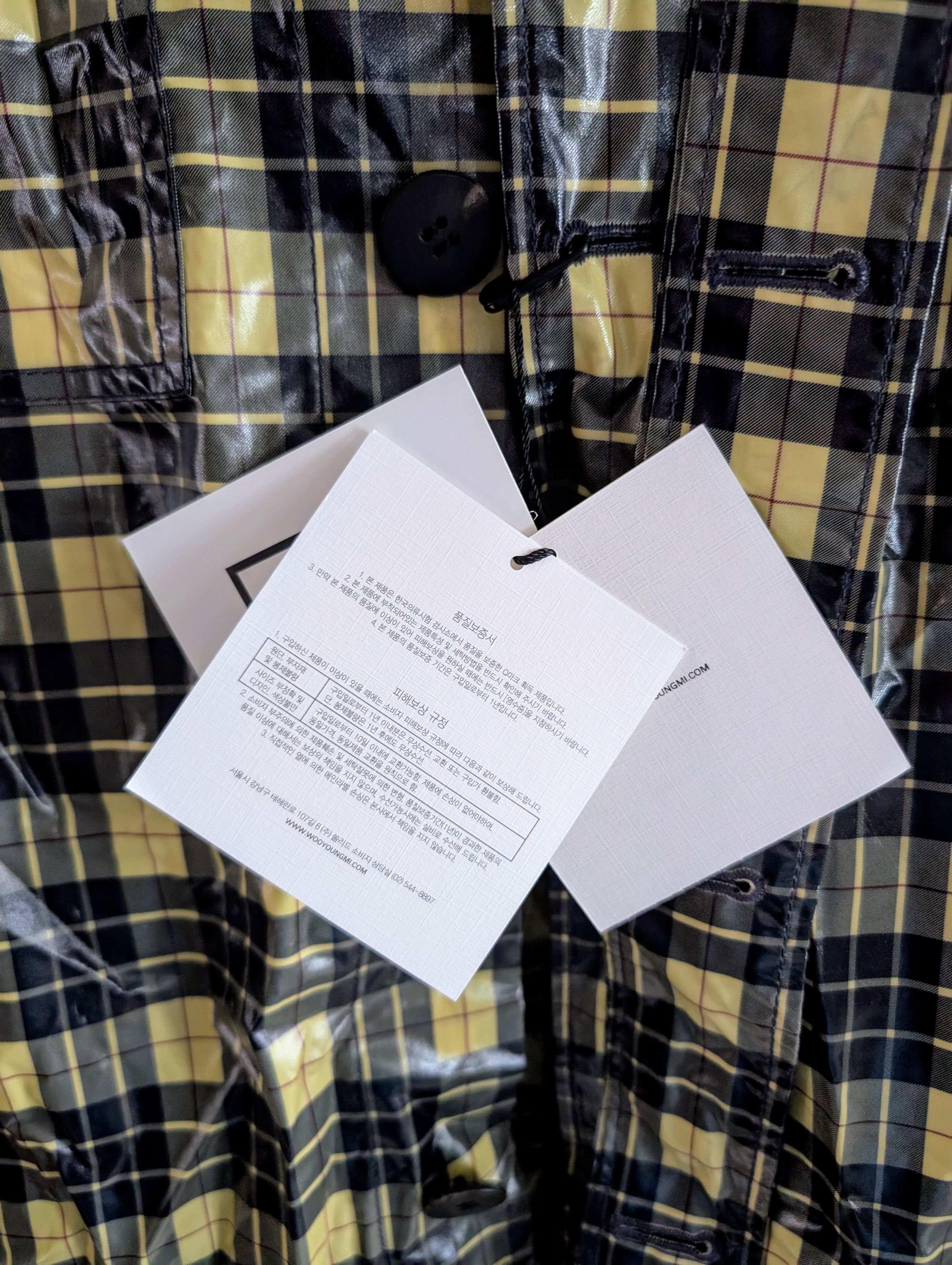 Wooyoungmi WOOYOUNGMI PARIS RAIN COAT Size US S / EU 44-46 / 1 - 4 Thumbnail