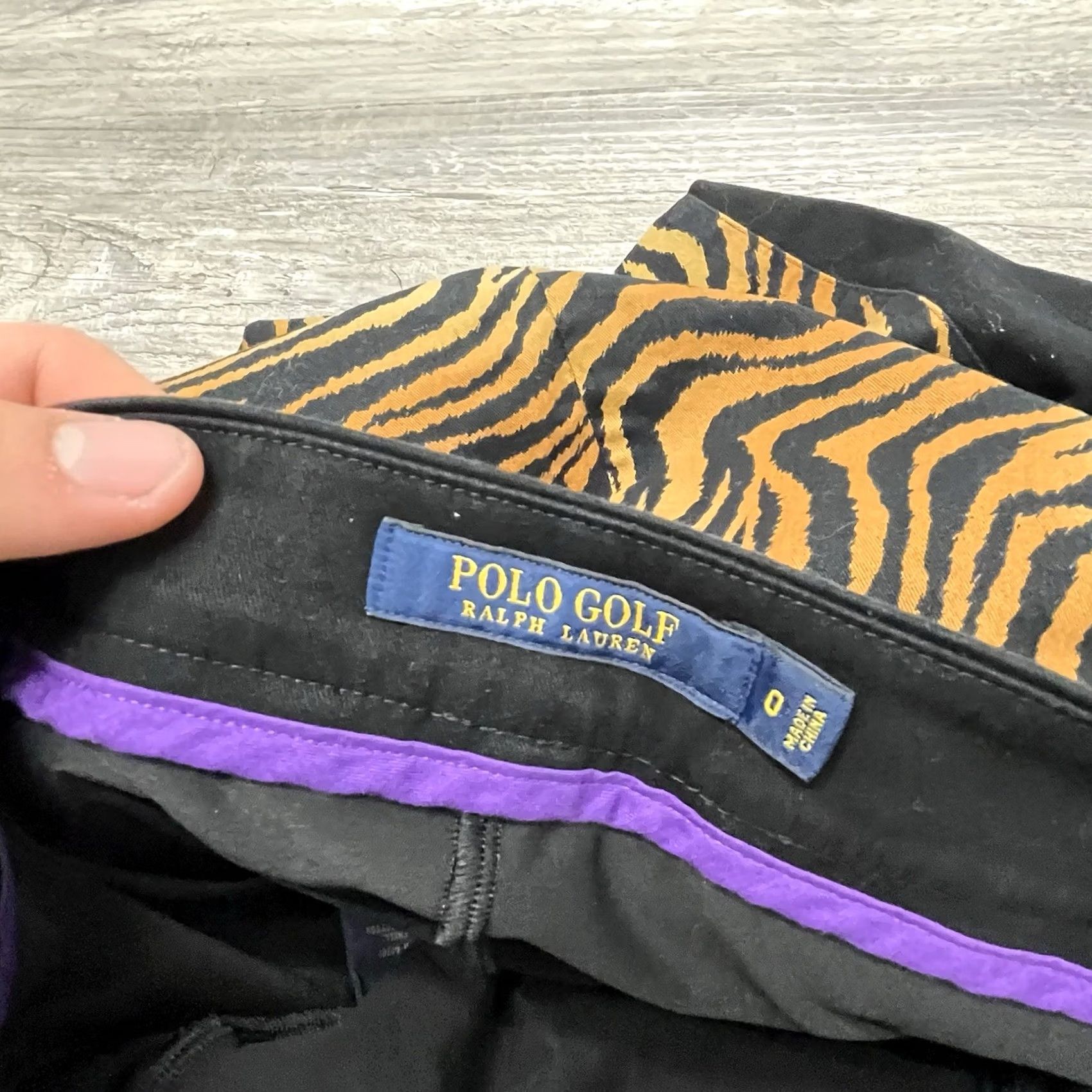Polo Ralph Lauren Polo Ralph Lauren Skort Womens Size 0 Black Tiger Print Skirt Mini Short with Pockets Size 25" / US 0 / IT 36 - 5 Thumbnail