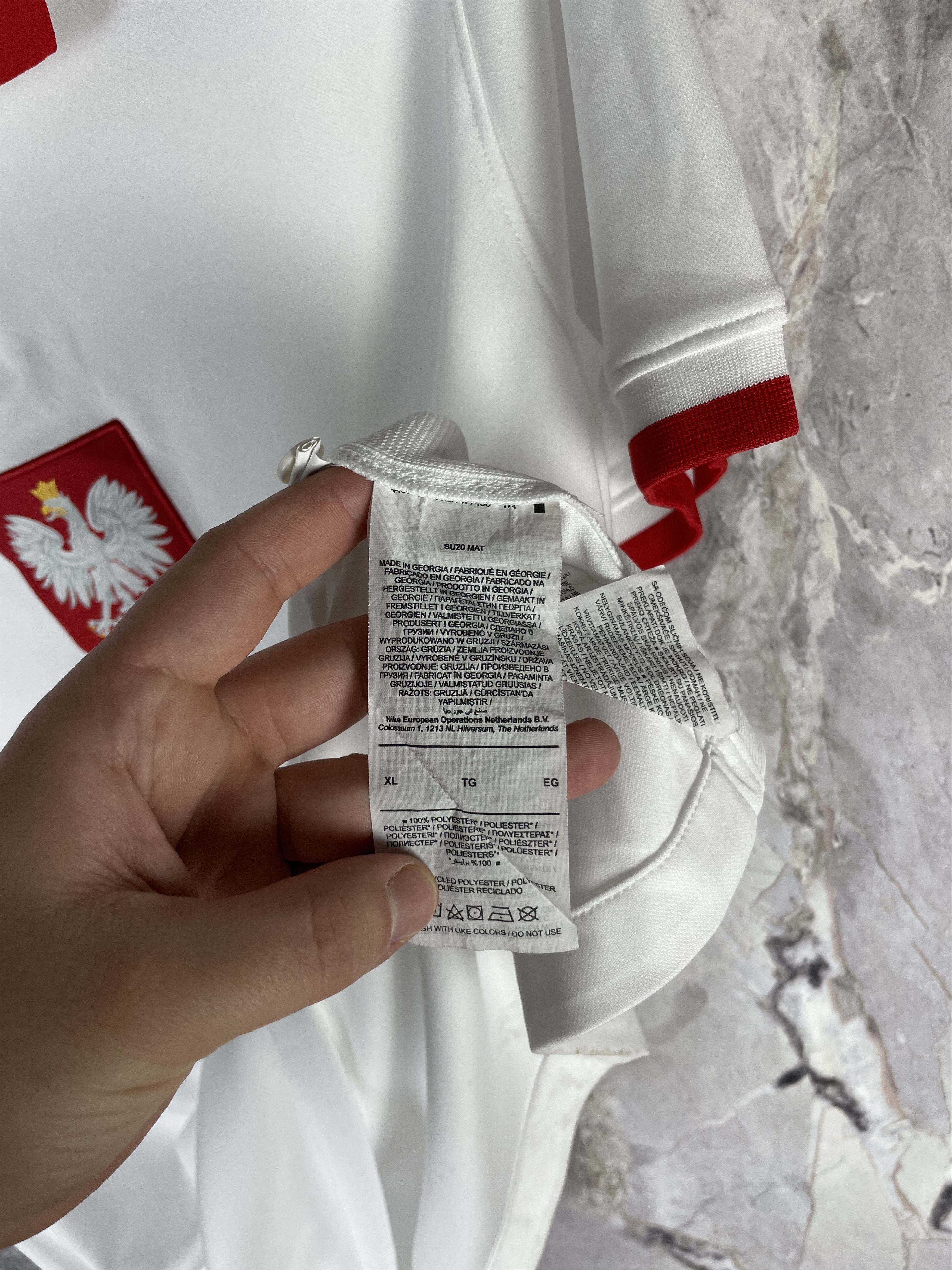Nike Nike Poland 2020 Jersey Size US XL / EU 56 / 4 - 5 Thumbnail