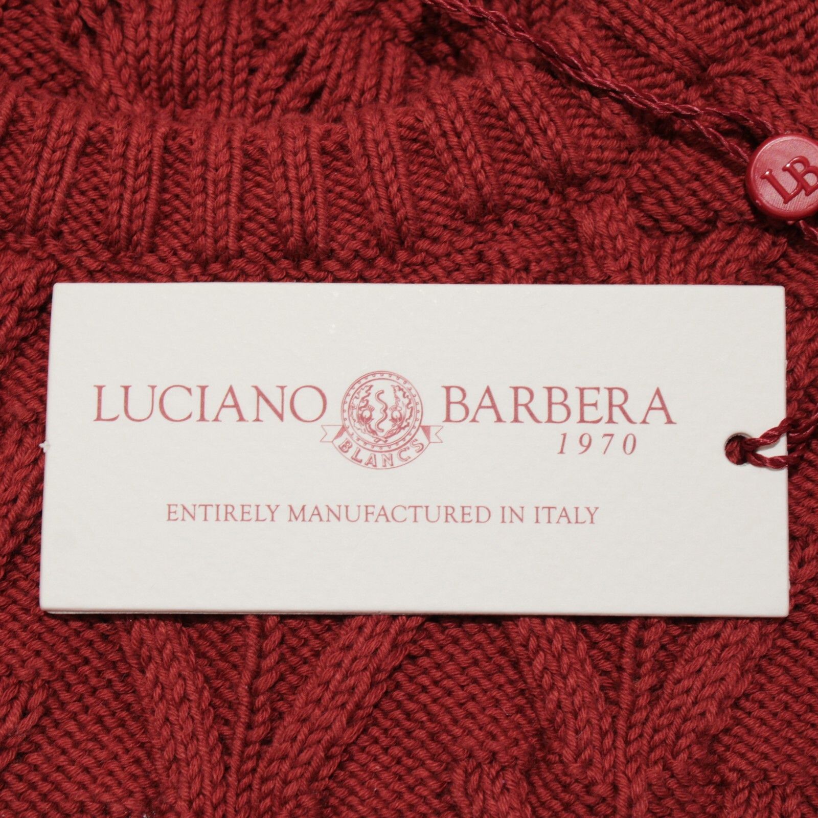 Luciano Barbera Luciano Barbera Sweater Size US M in Orange Size US M / EU 48-50 / 2 - 2 Thumbnail